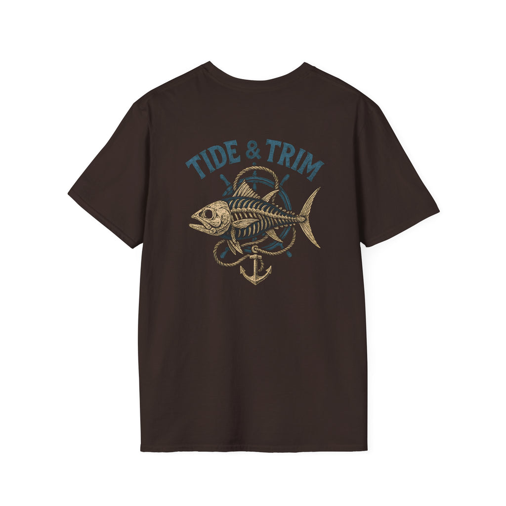 Nautical Fish Skeleton T-Shirt
