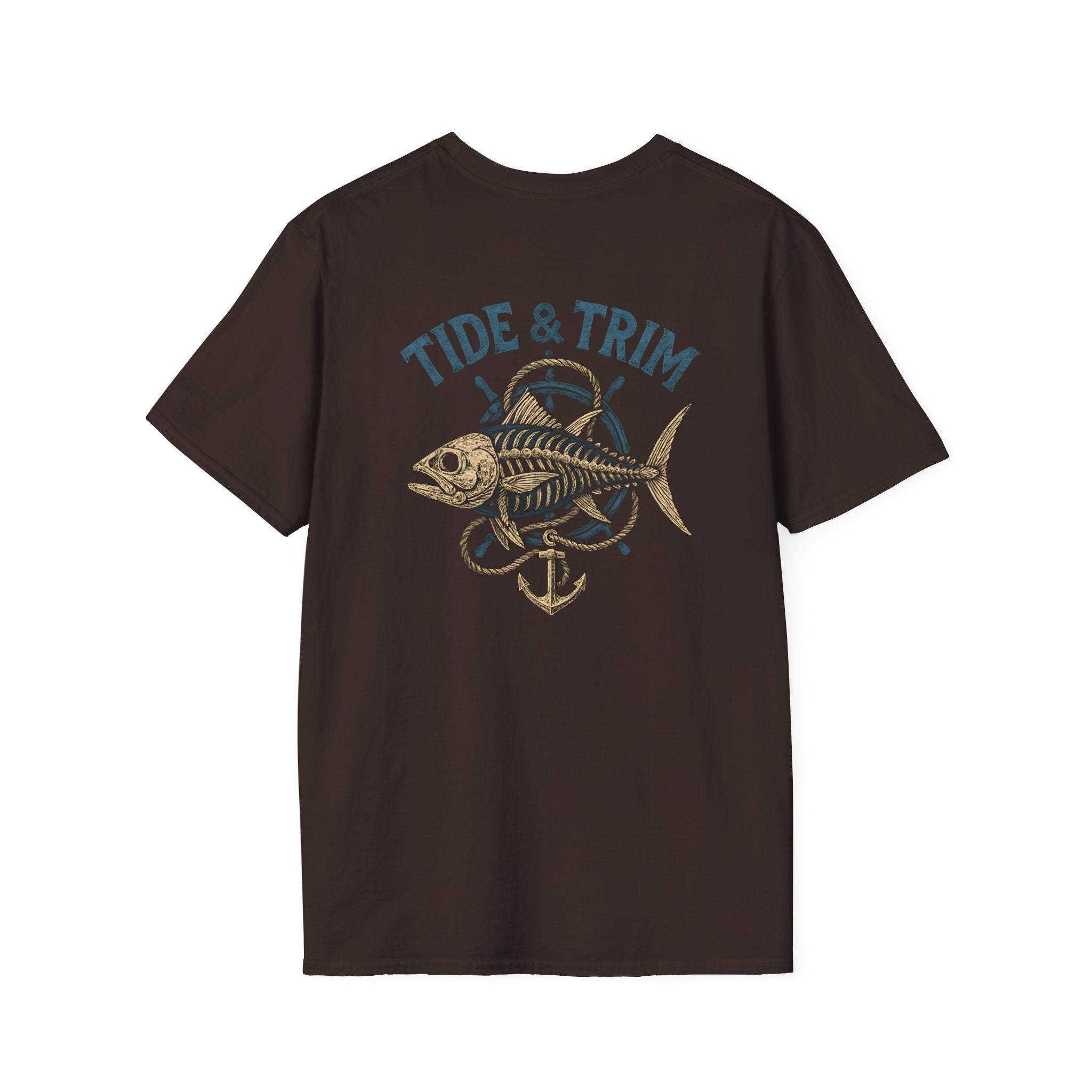 Nautical Fish Skeleton T-Shirt