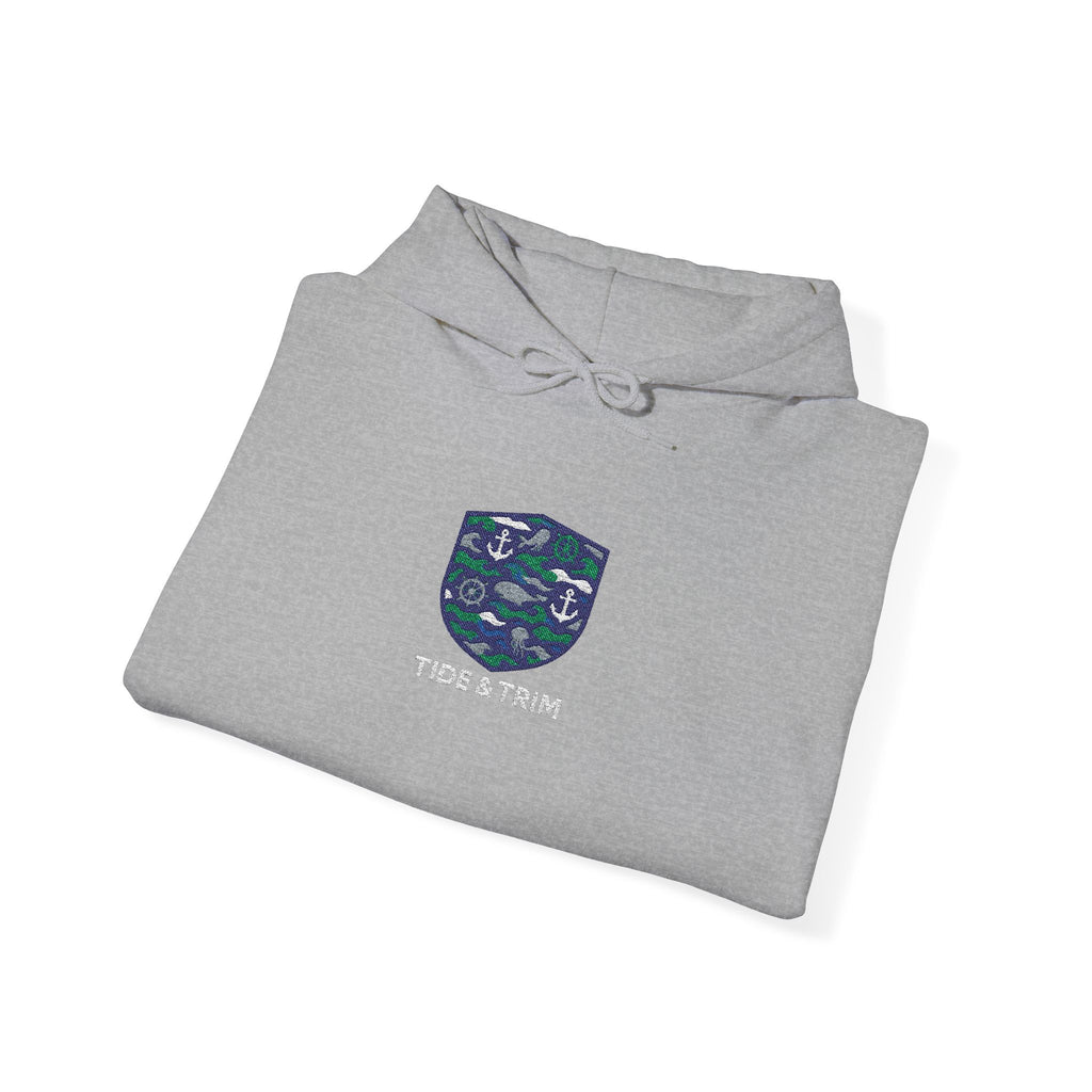 Tide & Trim badge hoodie