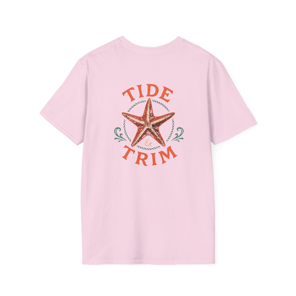 Starfish Beach Tee — Nautical Coastal Vibes T-Shirt