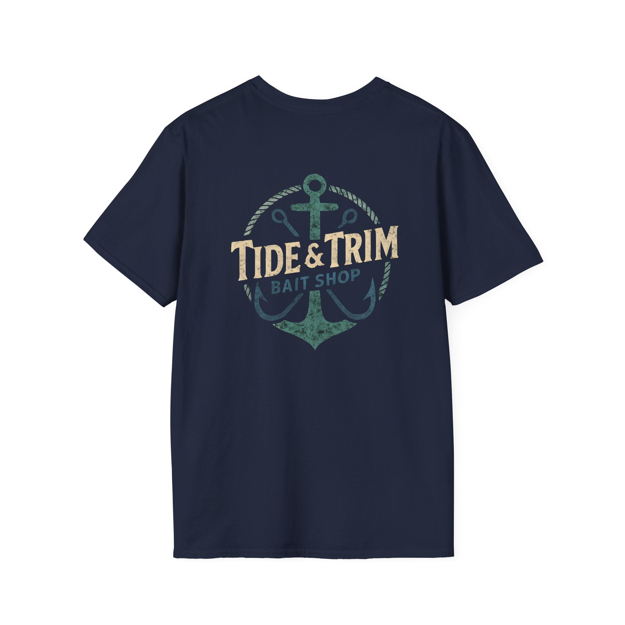 Tide & Trim Bait Shop Anchor T-Shirt