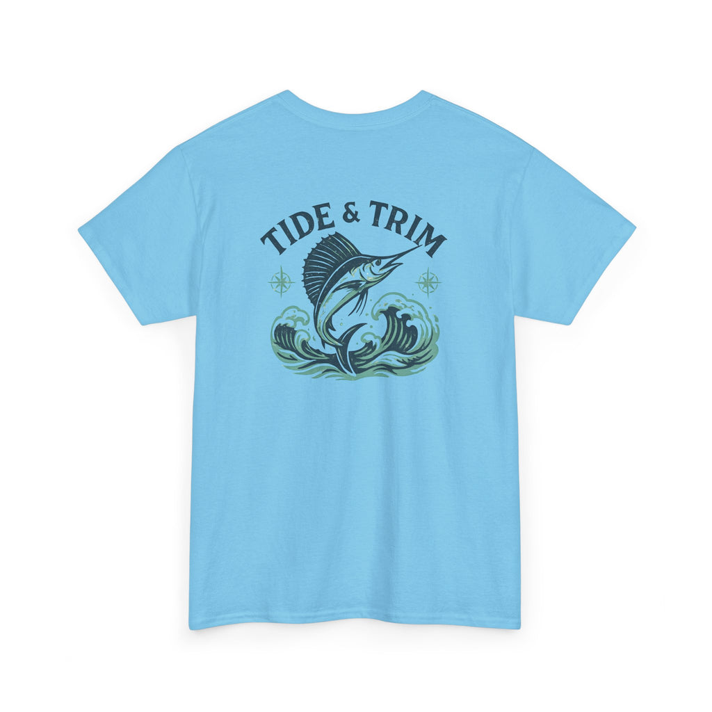 Marlin Wave T-Shirt — Graphic Fishing Tee