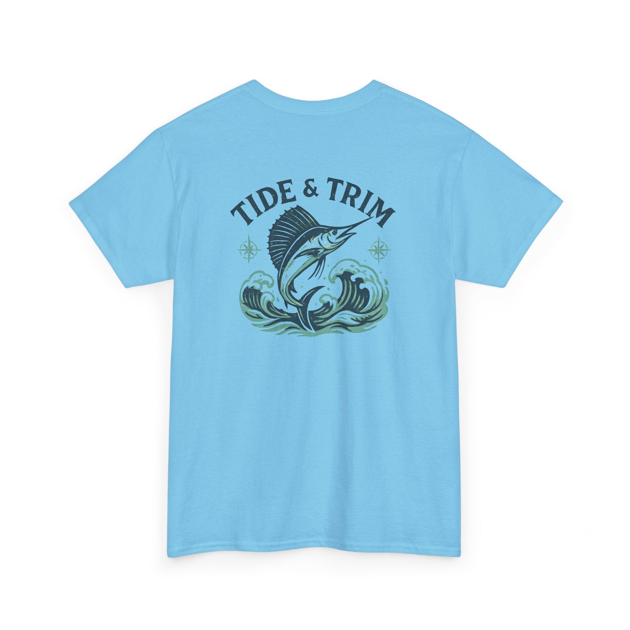 Marlin Wave T-Shirt — Graphic Fishing Tee