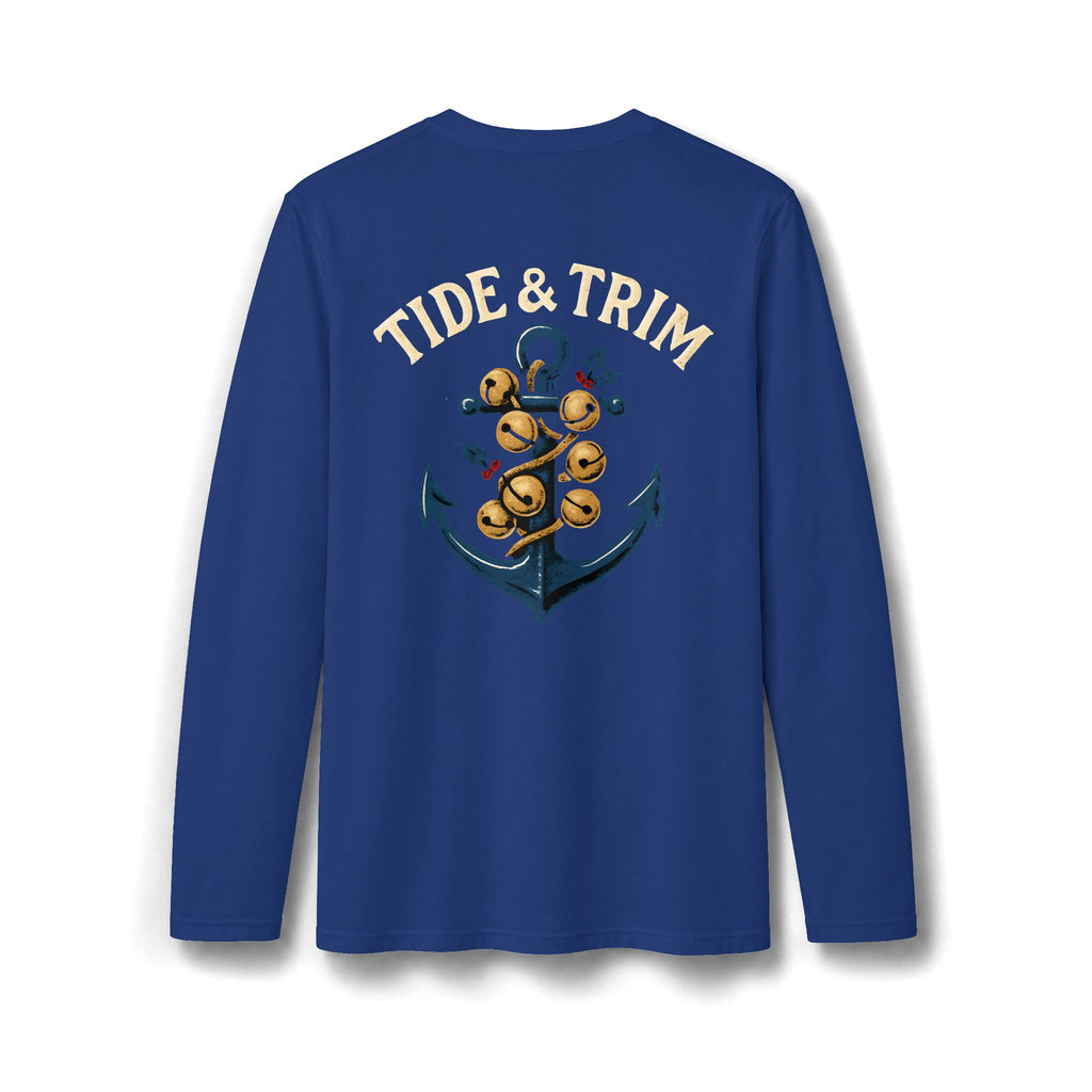 Tide & Trim Nautical Christmas Jingle Bells long sleeve t-shirt