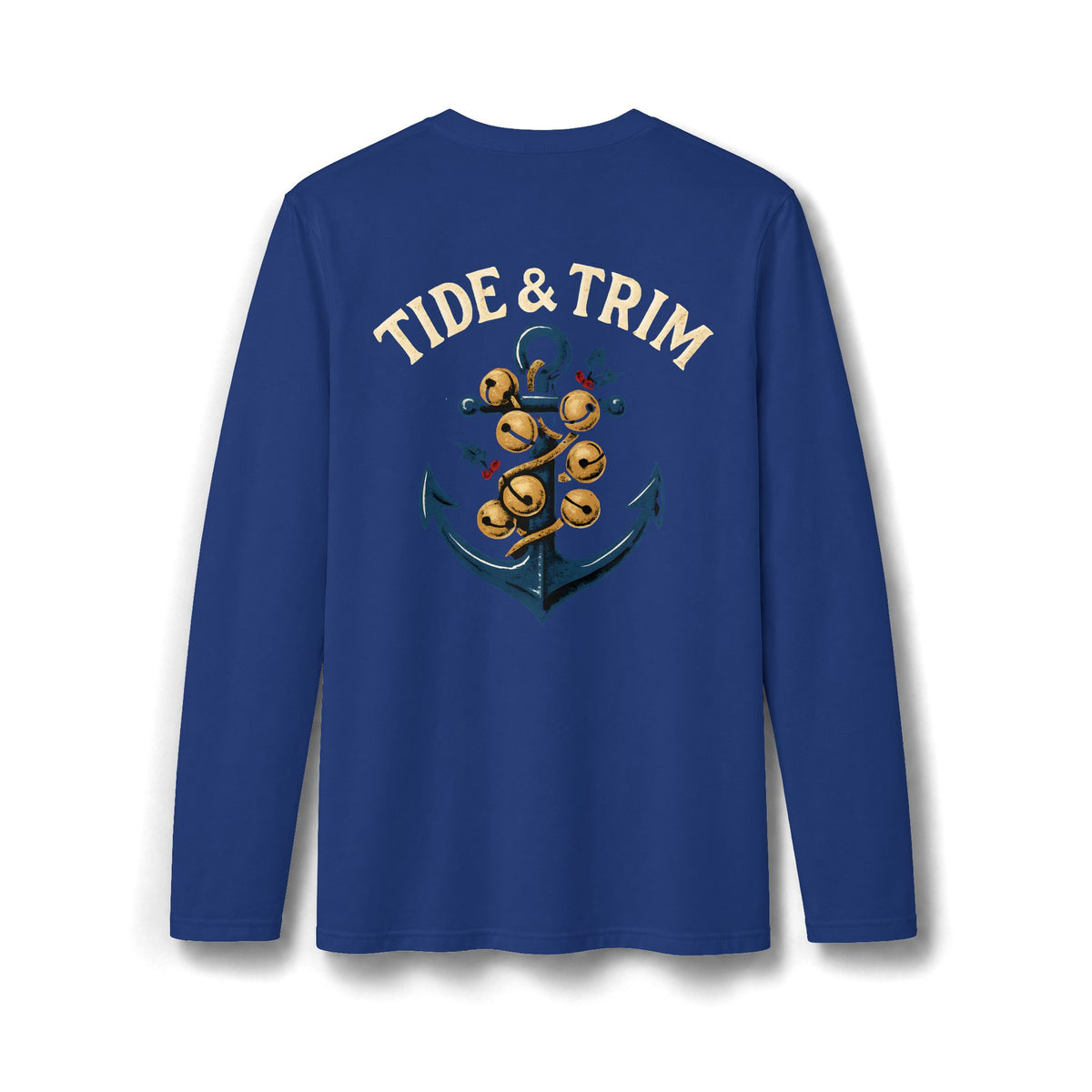 Tide & Trim Nautical Christmas Jingle Bells long sleeve t-shirt