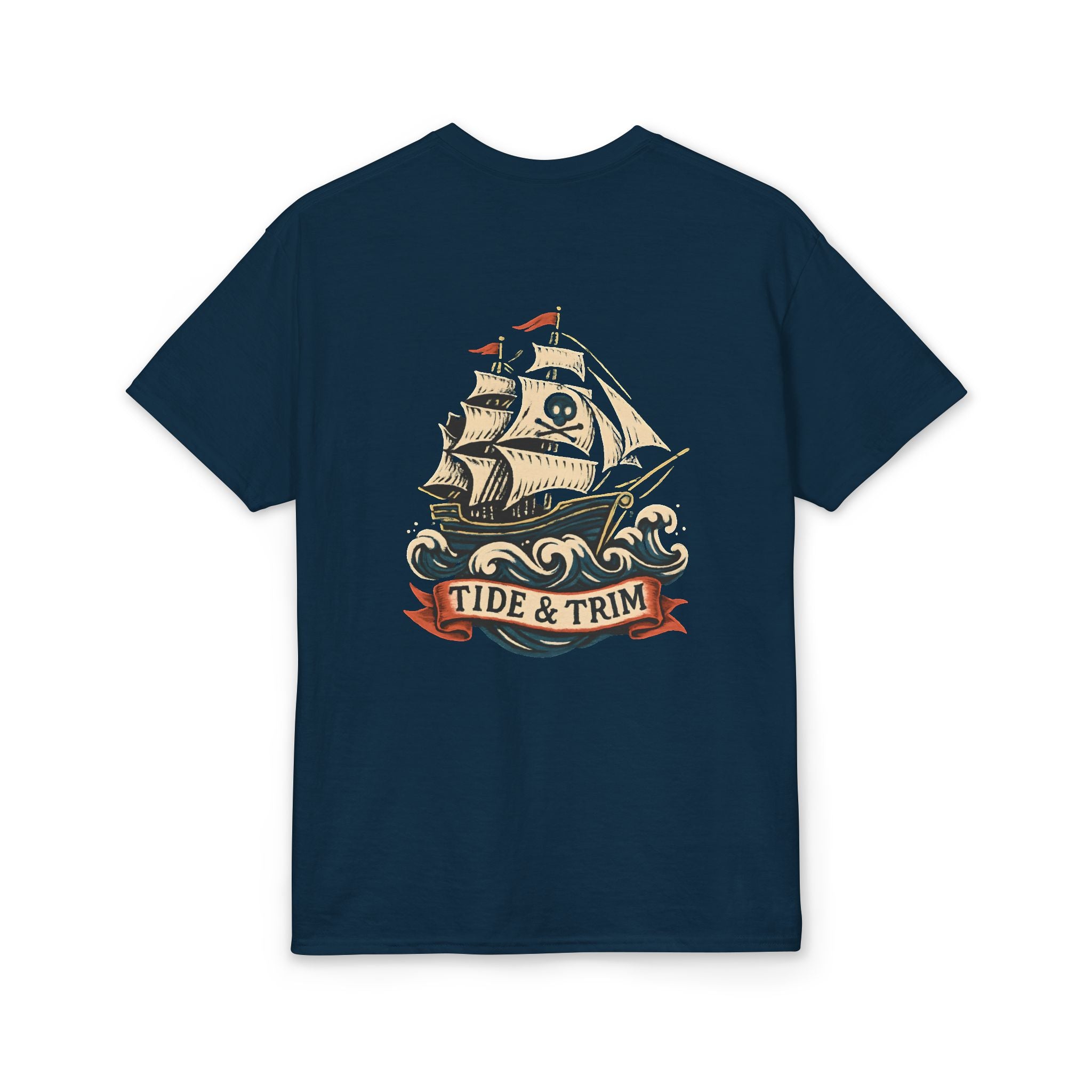Vintage Nautical Pirate Ship T-Shirt