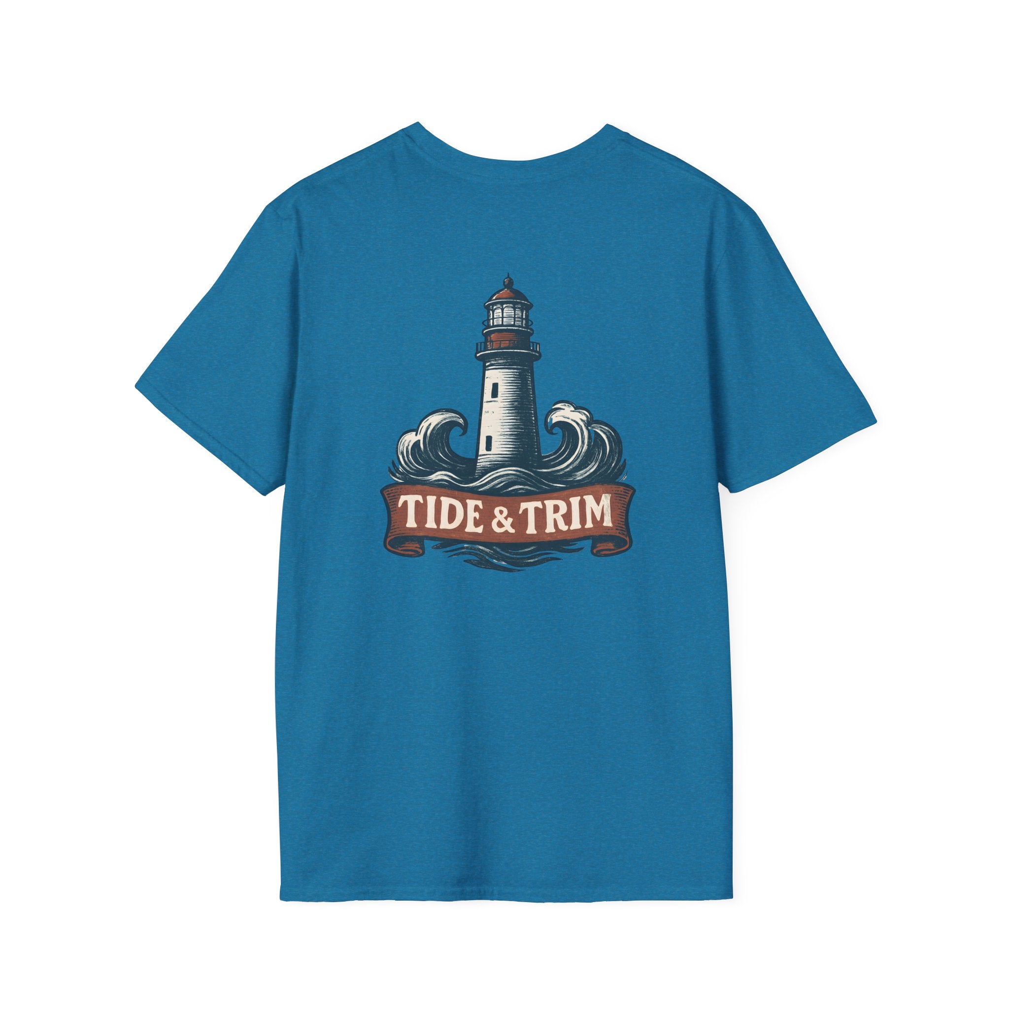 Tide & Trim Lighthouse T-Shirt — Coastal Graphic Tee
