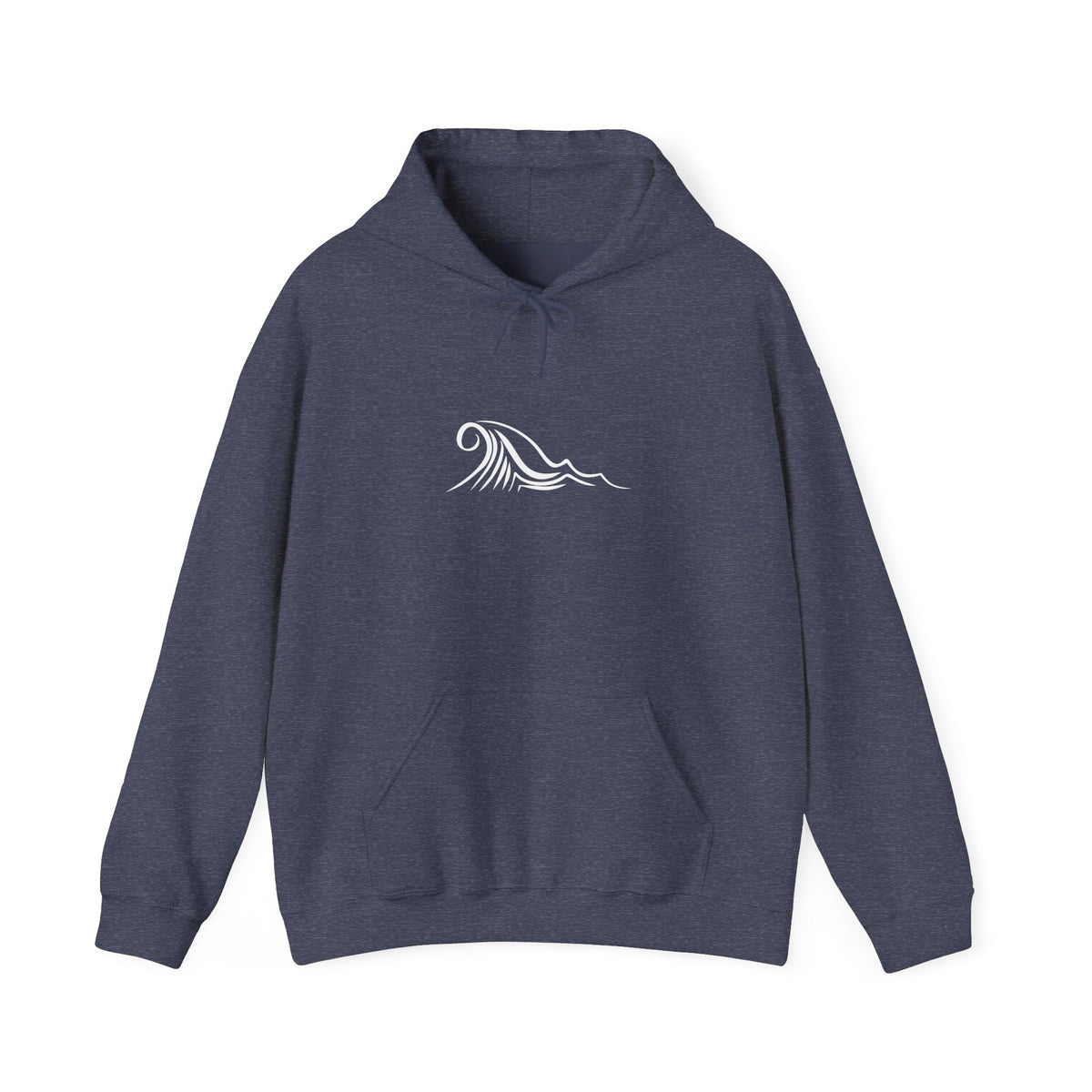 Tide & Trim Anchor Hoodie — Nautical Wave Pullover for Ocean Lovers