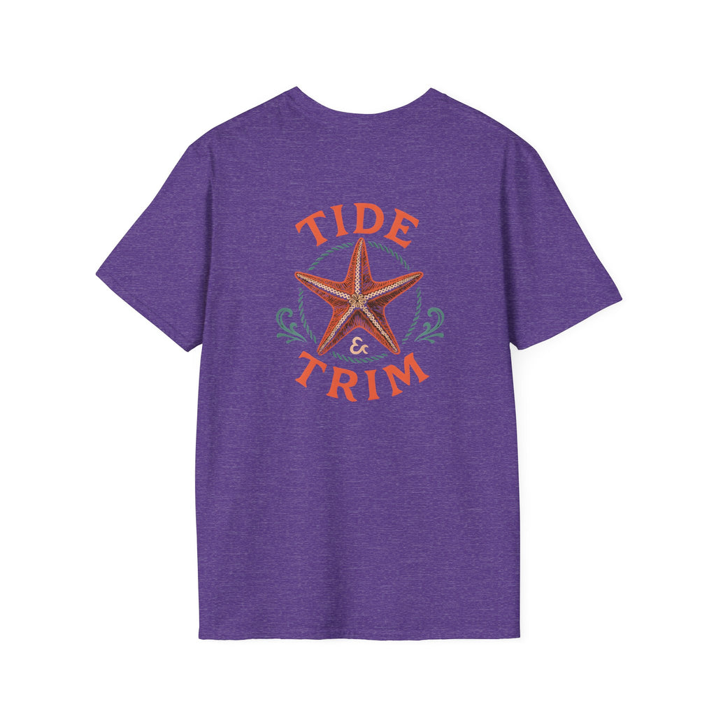Starfish Beach Tee — Nautical Coastal Vibes T-Shirt