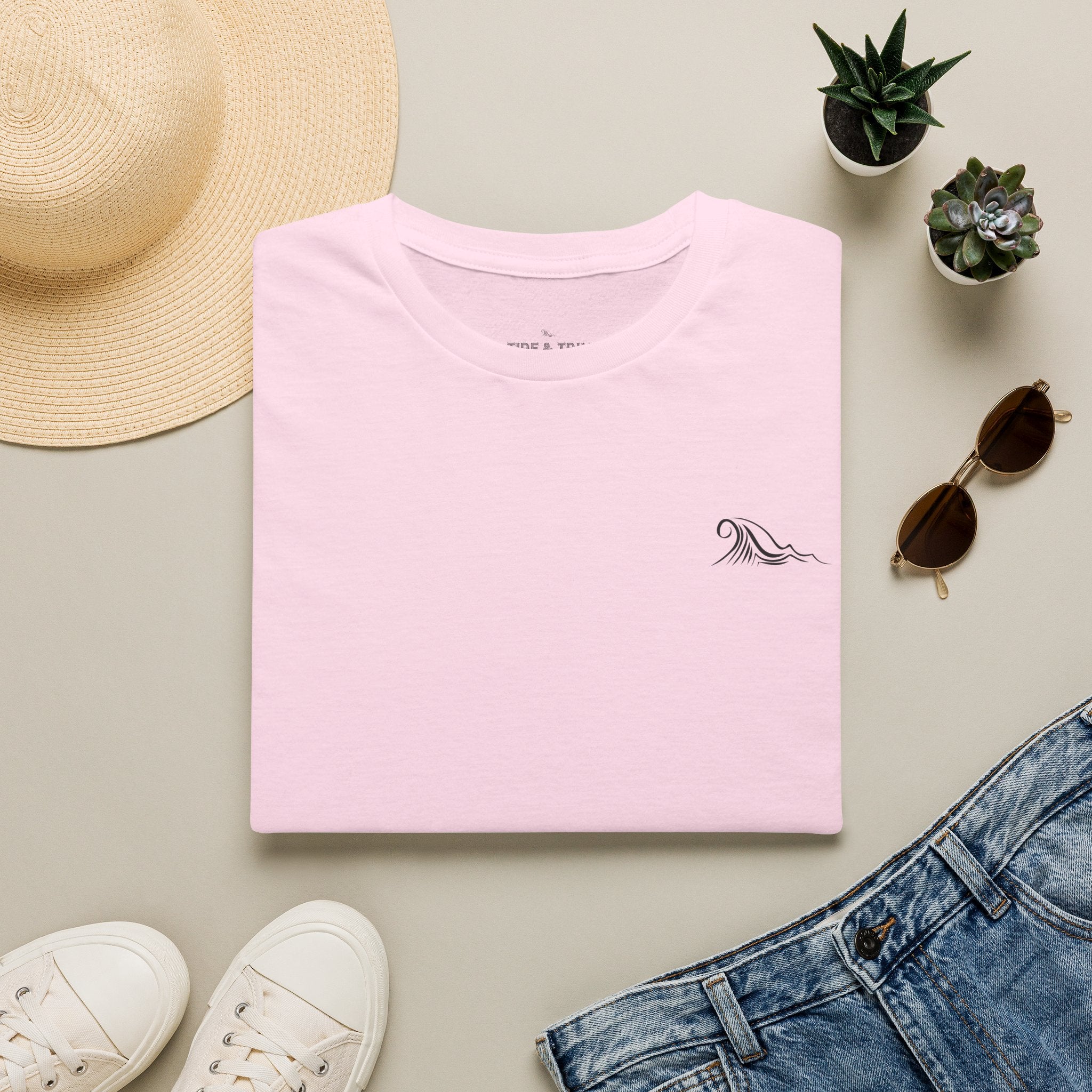 Patriotic Anchor Nautical T-Shirt — Tide & Trim Flag Design