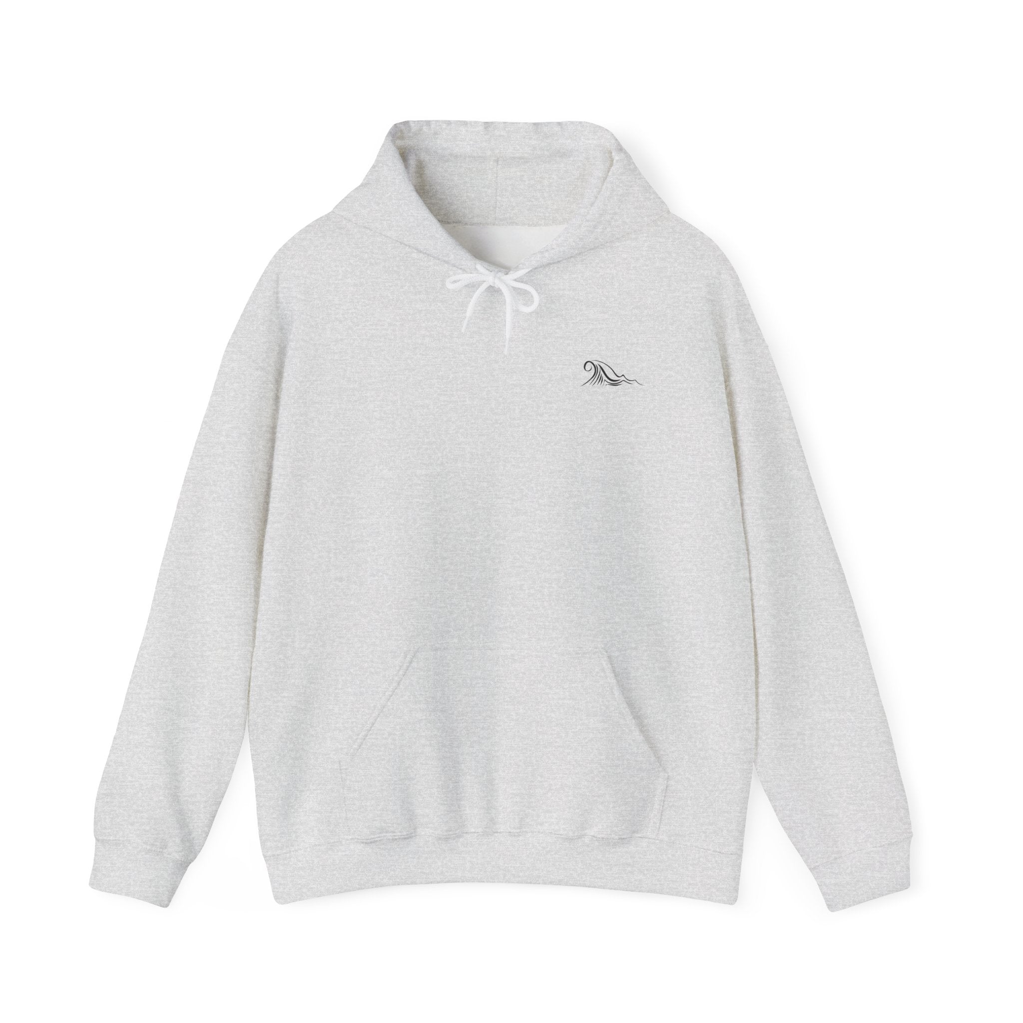 Nautical Sunset Anchor Hoodie — Ship Wheel Graphic Sweatshirt