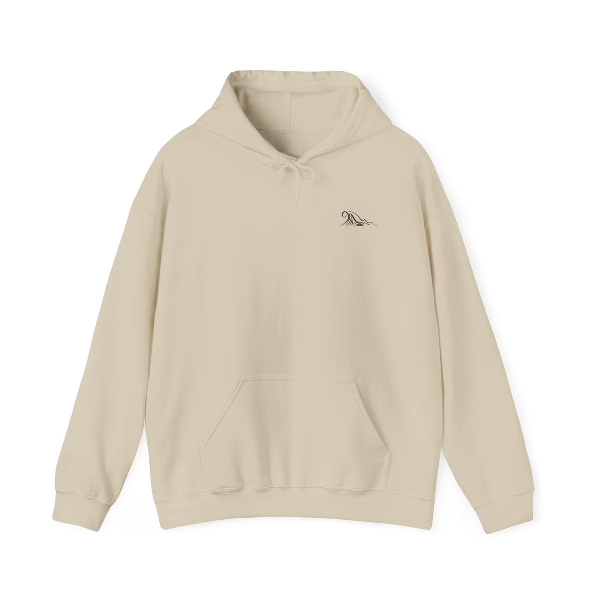 Nautical Pelicans Soaring Hoodie — Pelicans & Waves Crew Sweatshirt