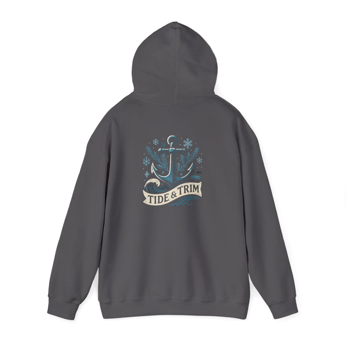 Nautical Winter Anchor  Hoodie – Tide & Trim