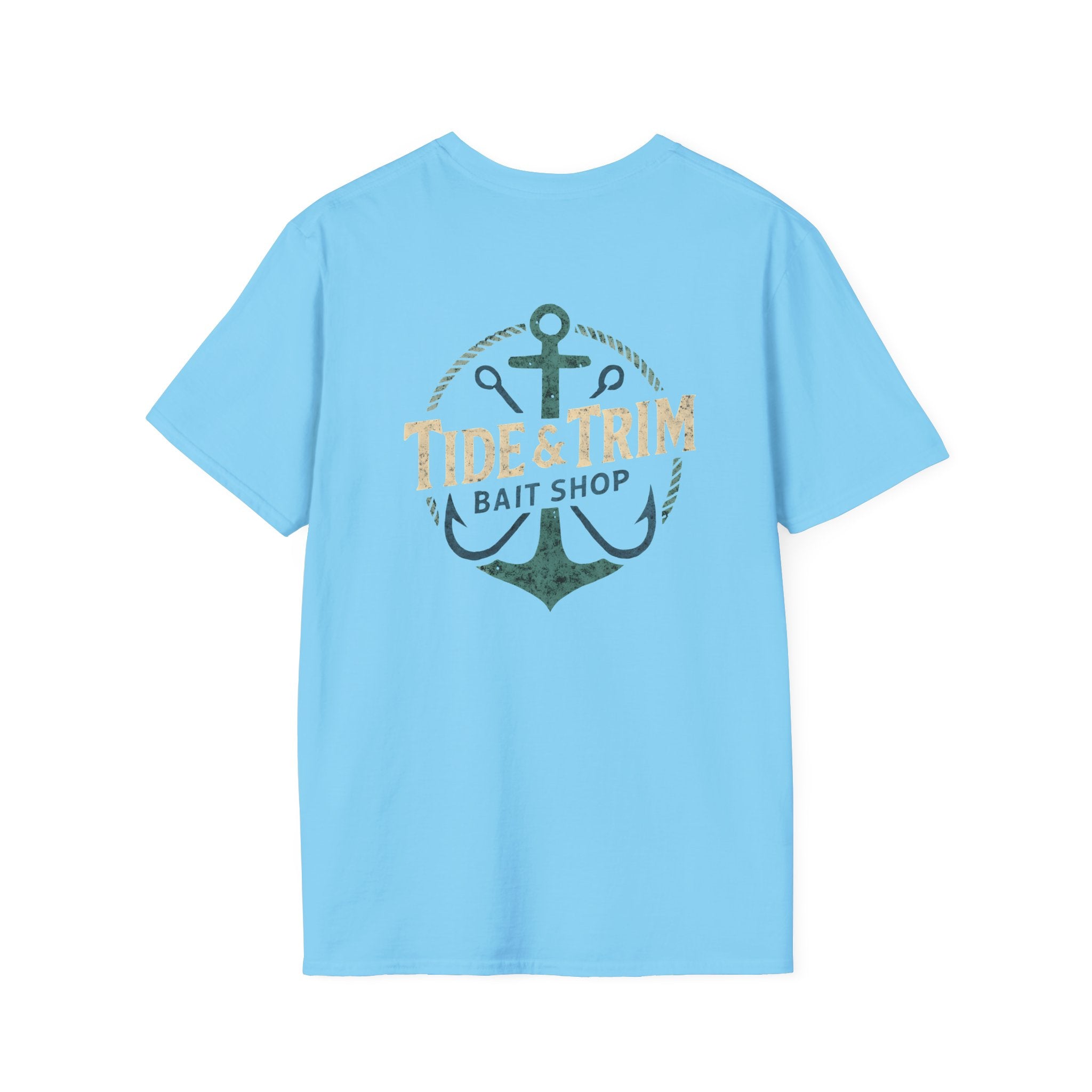 Tide & Trim Bait Shop Anchor T-Shirt