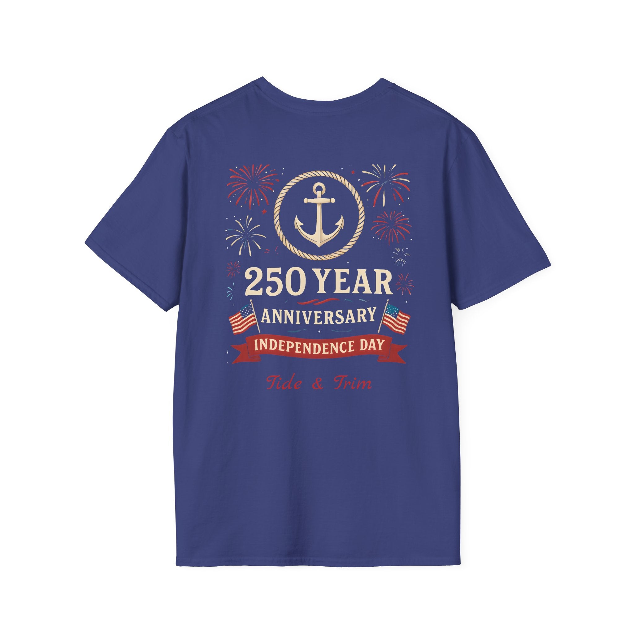 250 Year Anniversary T-Shirt — Nautical Anchor