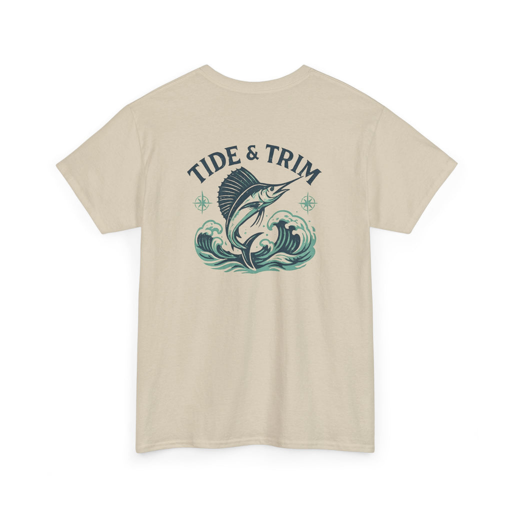 Marlin Wave T-Shirt — Graphic Fishing Tee