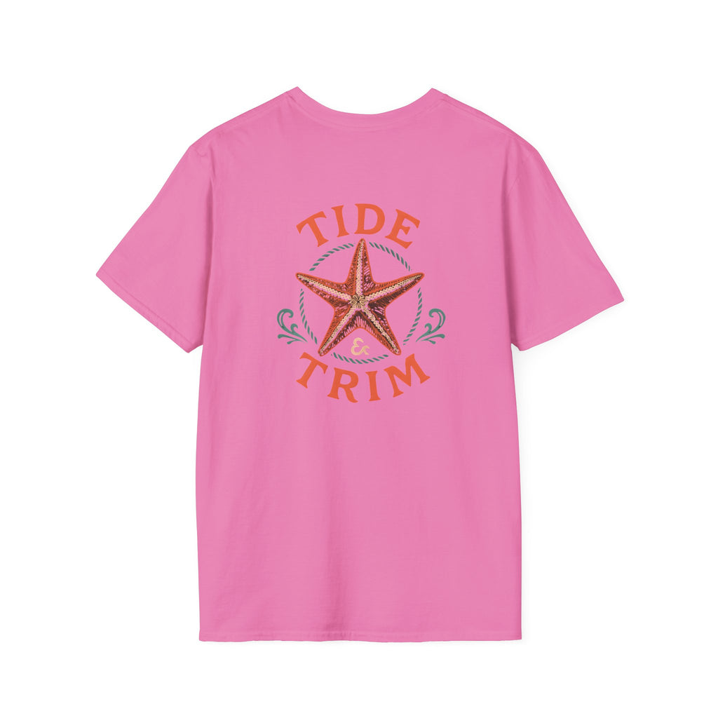 Starfish Beach Tee — Nautical Coastal Vibes T-Shirt