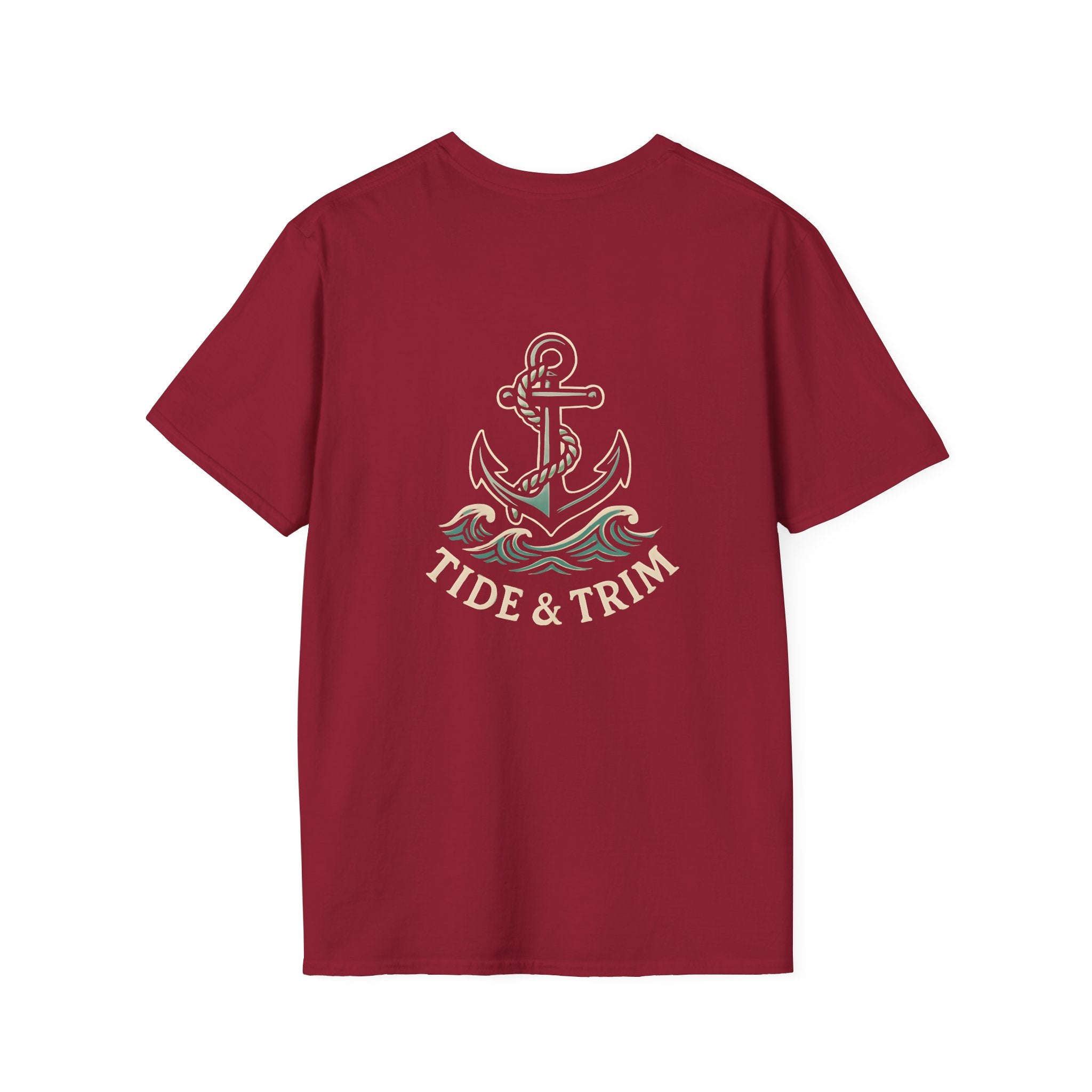 Anchor Logo T-Shirt — Tide & Trim Nautical Graphic Tee