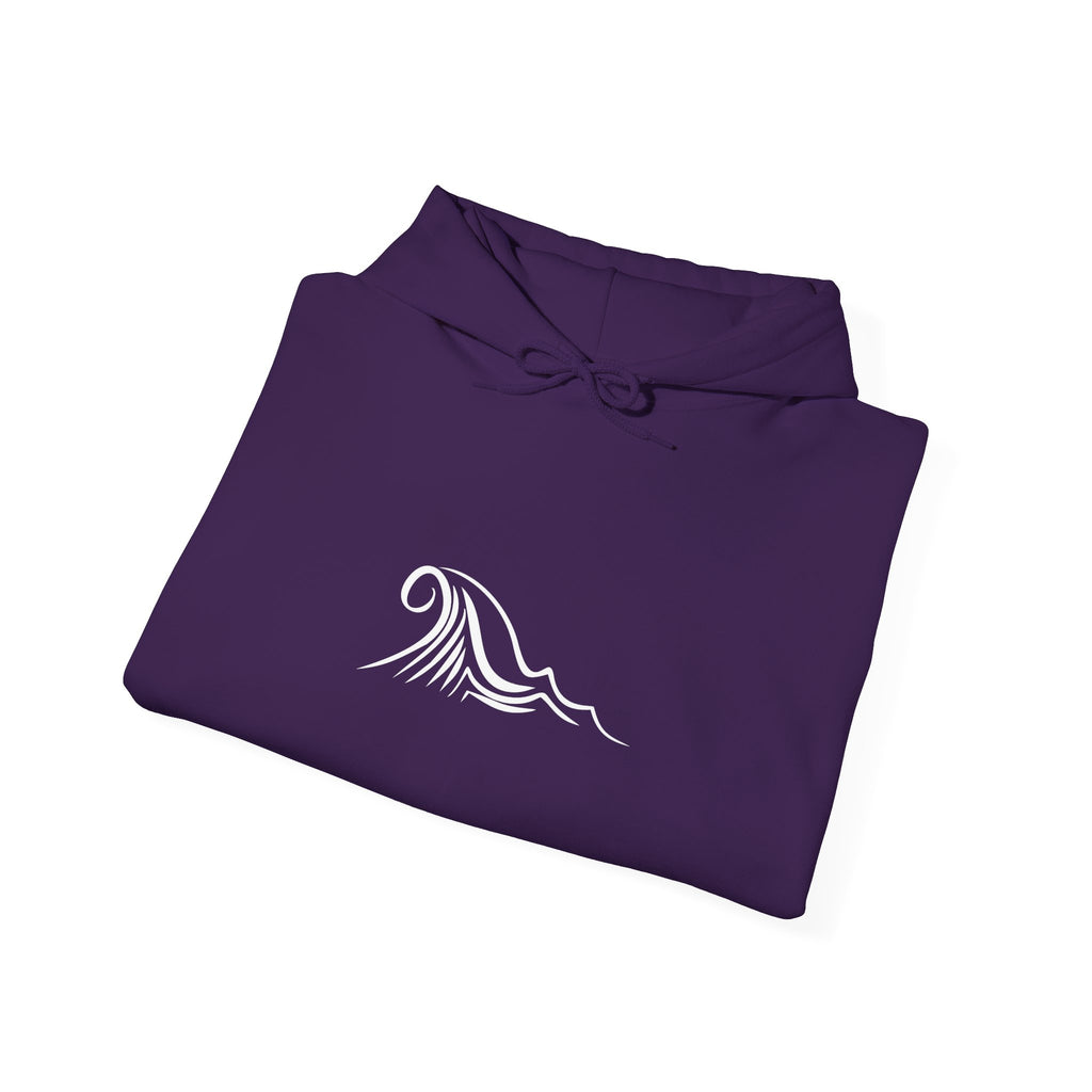 Tide & Trim Anchor Hoodie — Nautical Wave Pullover for Ocean Lovers