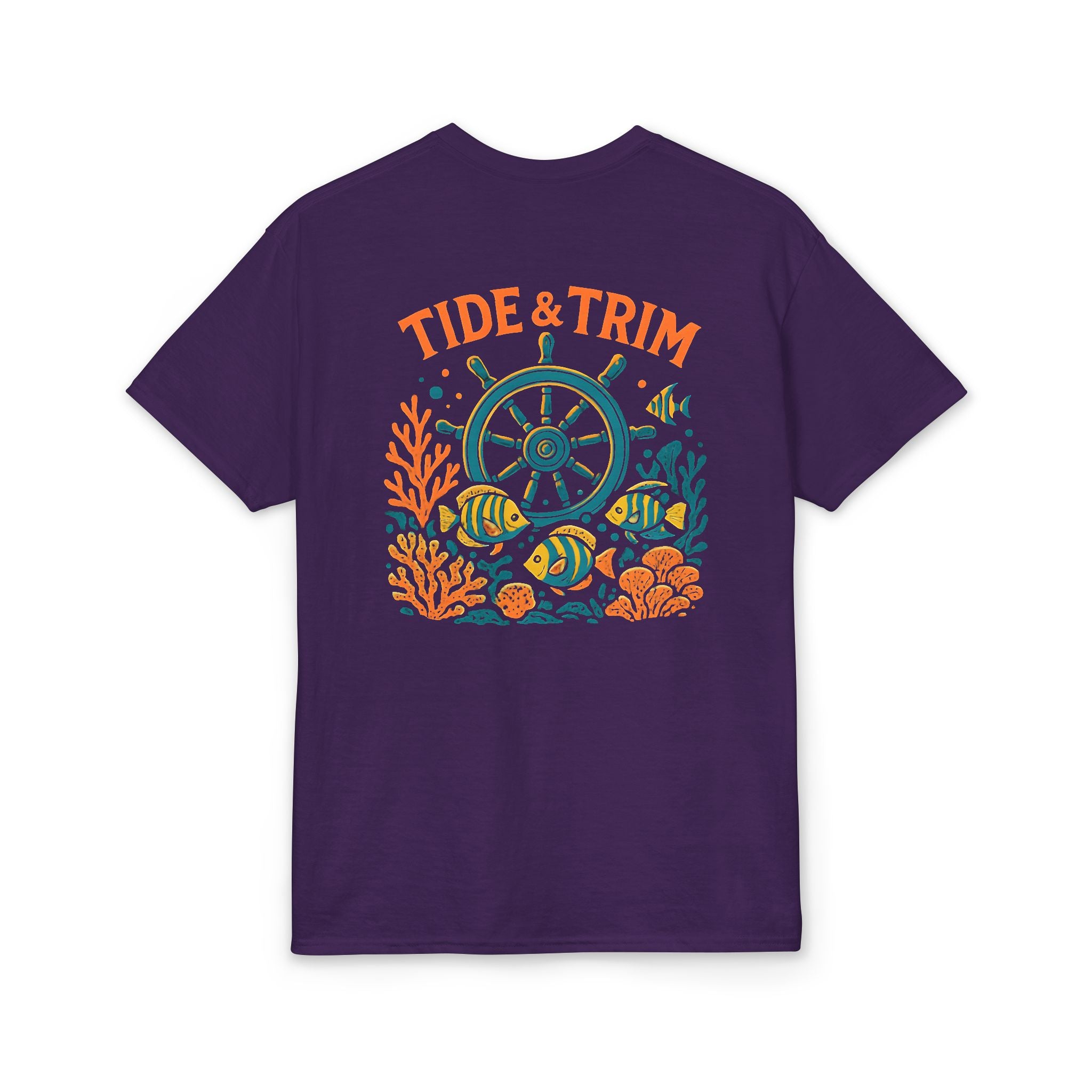 Coral Reef Nautical T-Shirt — Sea Life Graphic Tee