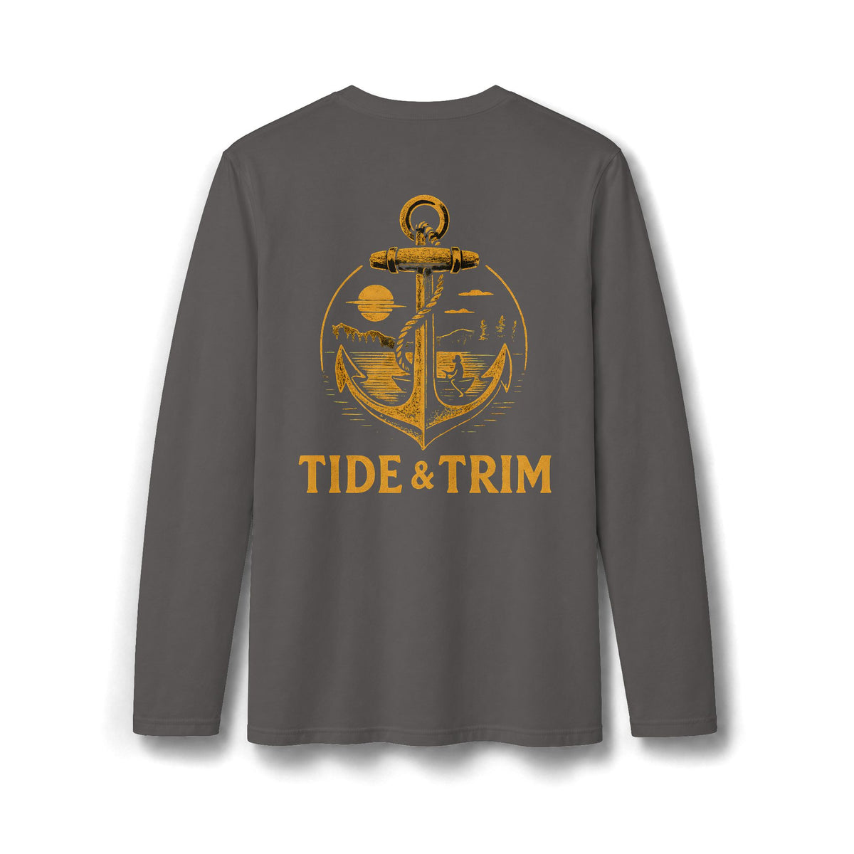 Tide & Trim golden Swamp Long Sleeve T-Shirt