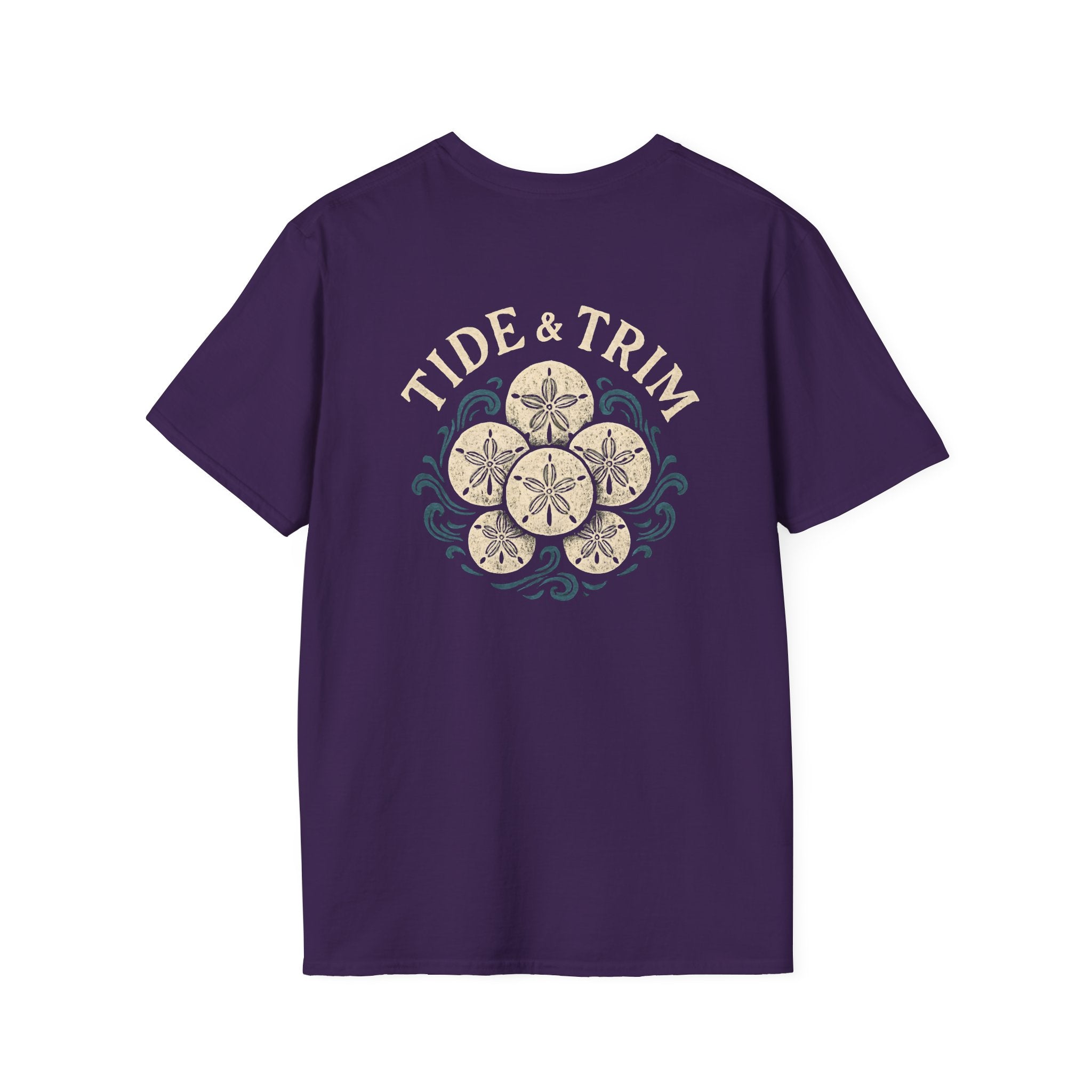 Sand Dollar Nautical Beach T-Shirt — Spring Coastal Tee