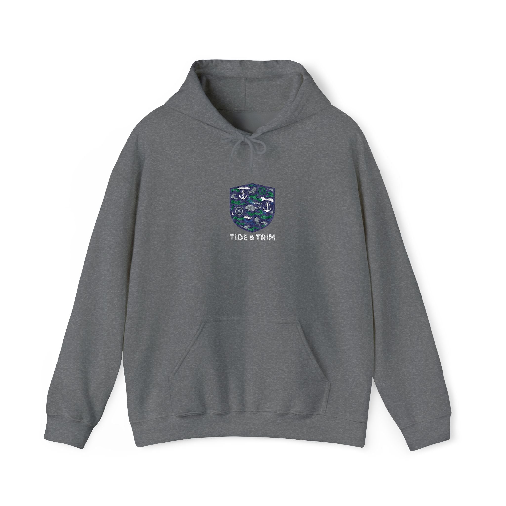 Tide & Trim badge hoodie