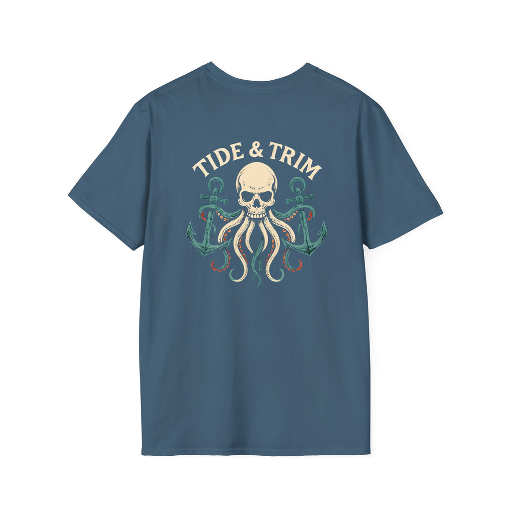 Skull Octopus Nautical Graphic T-Shirt — Tide & Trim