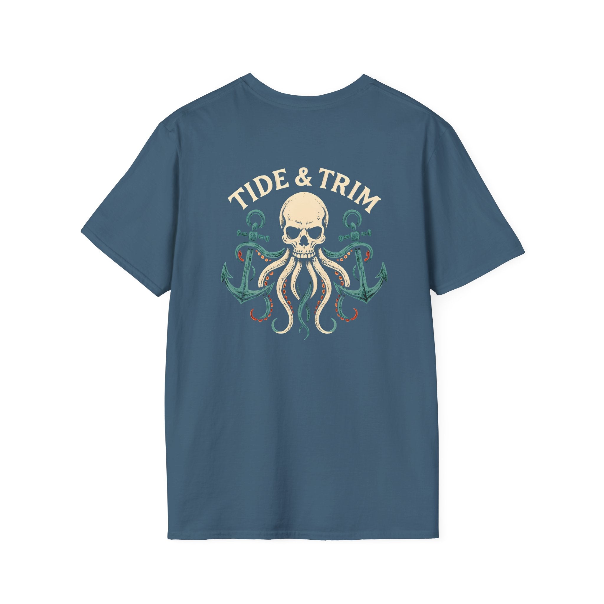 Skull Octopus Nautical Graphic T-Shirt — Tide & Trim