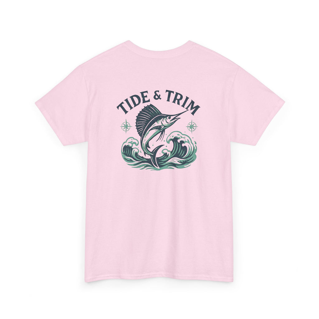 Marlin Wave T-Shirt — Graphic Fishing Tee