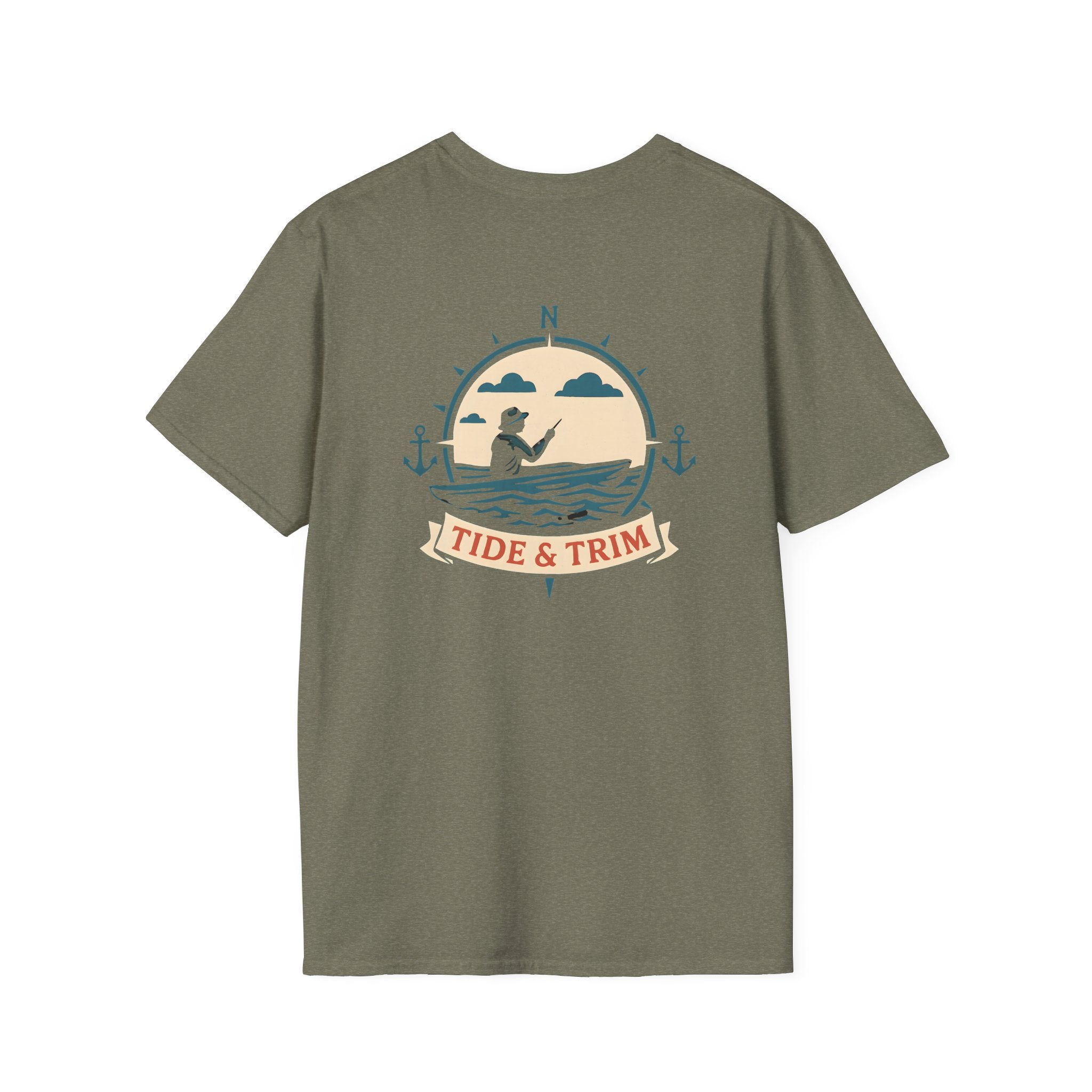 Fishing Graphic T-Shirt — Nautical Going Fishing Shirt
