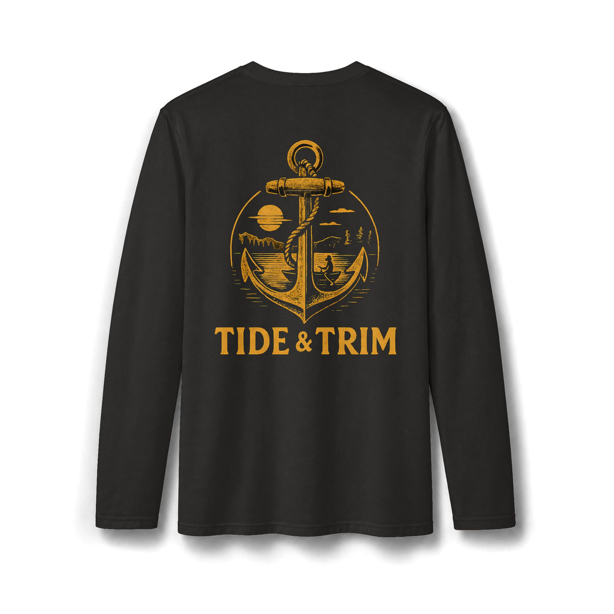Tide & Trim golden Swamp Long Sleeve T-Shirt