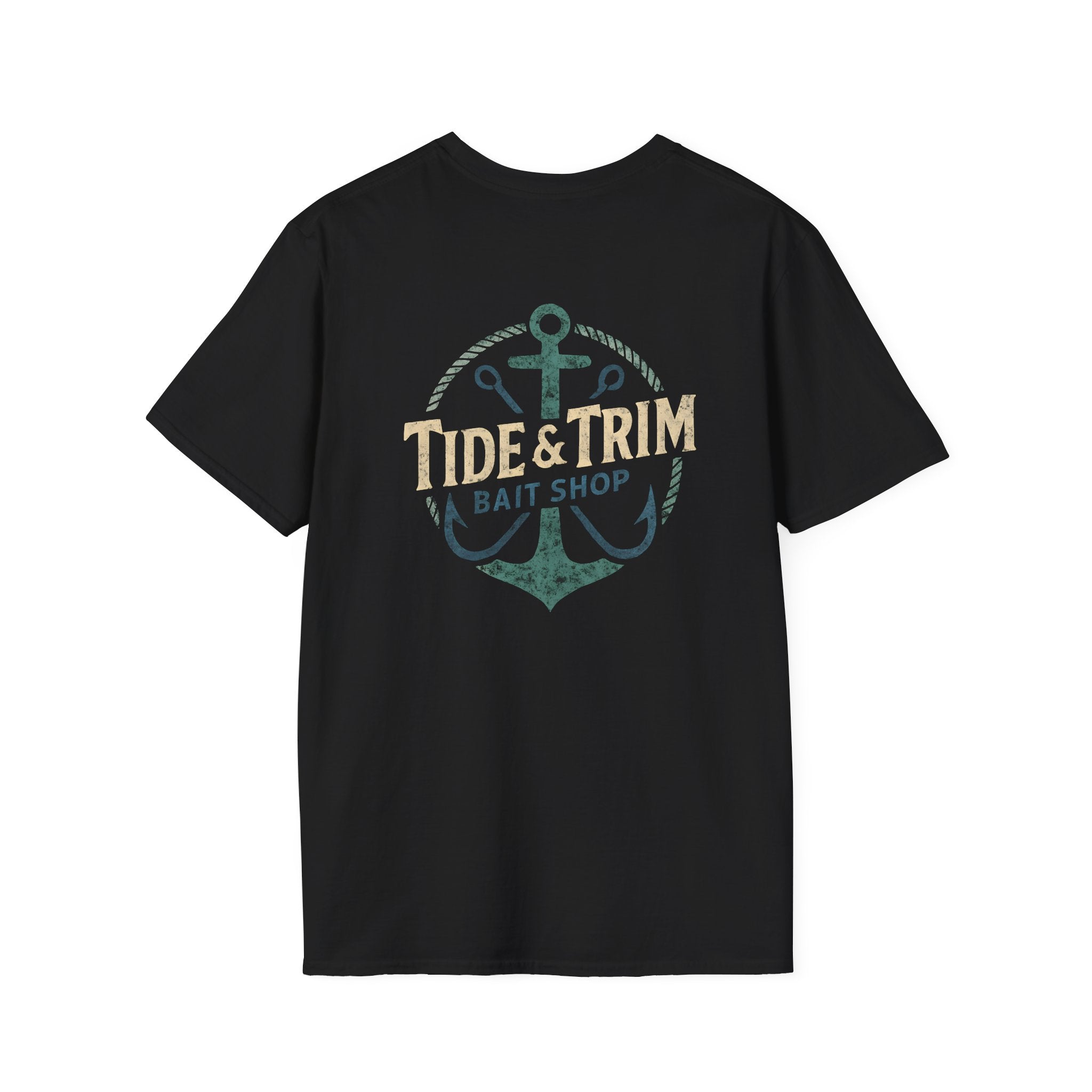 Tide & Trim Bait Shop Anchor T-Shirt