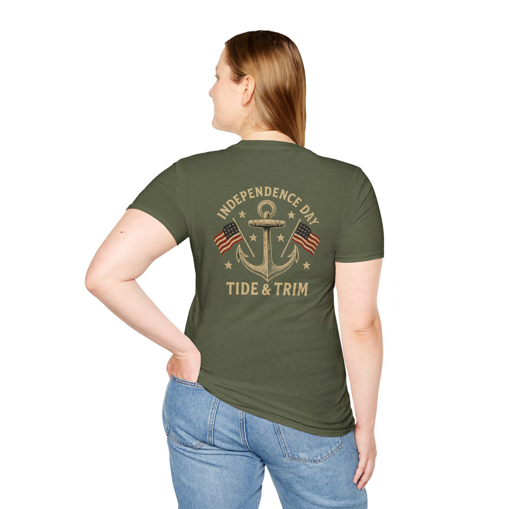 Independence Day  T-Shirt- Nautical Inspired