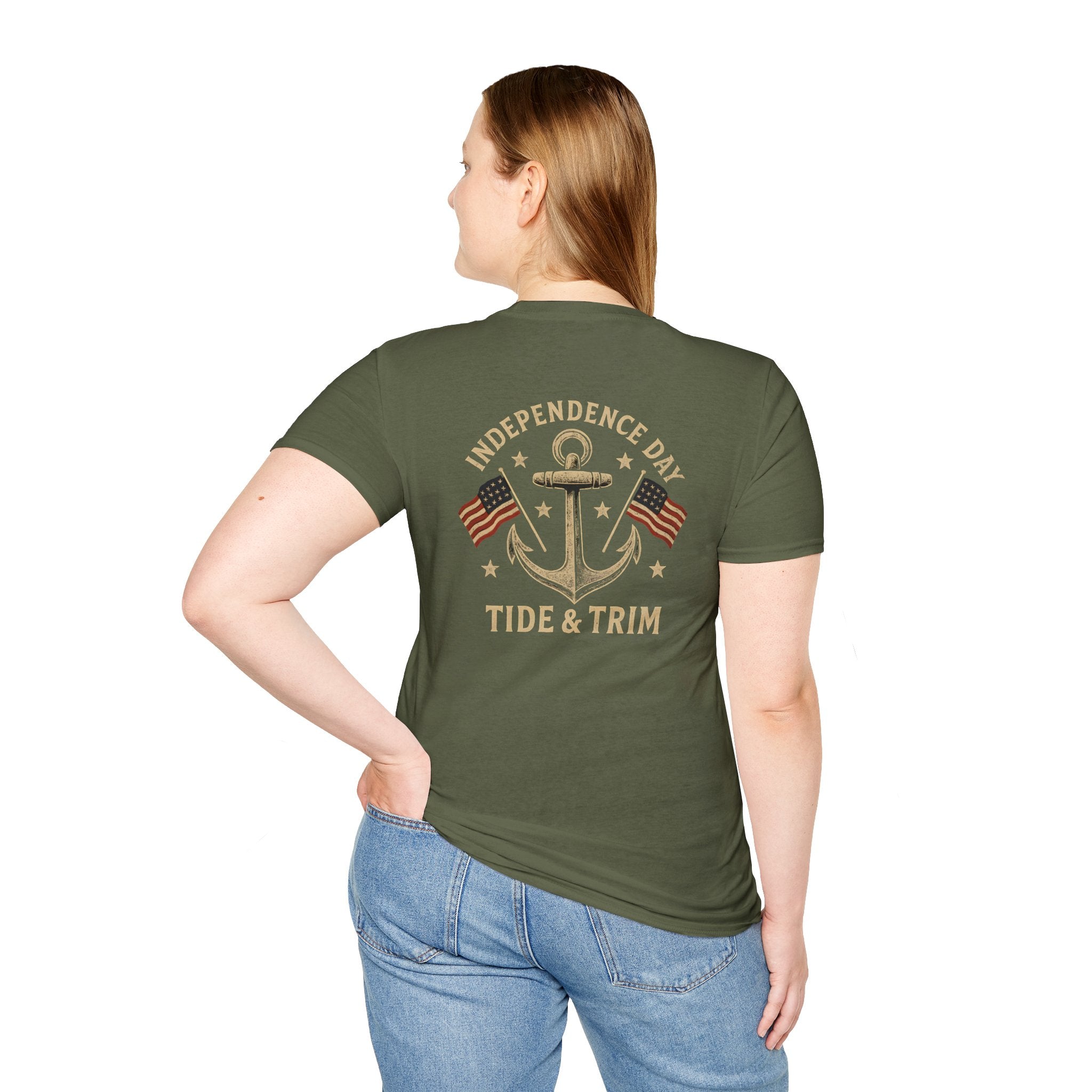Independence Day  T-Shirt- Nautical Inspired