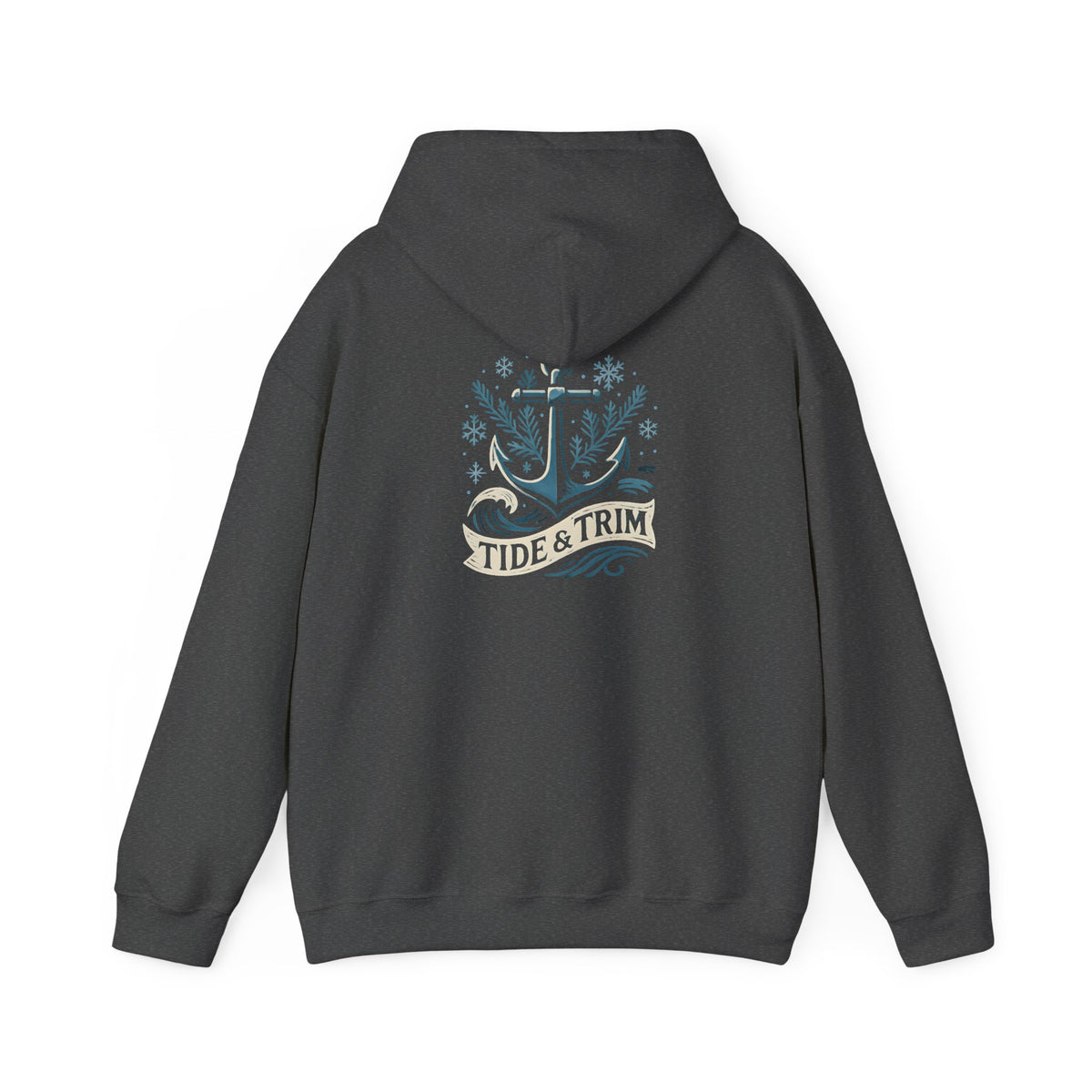 Nautical Winter Anchor  Hoodie – Tide & Trim