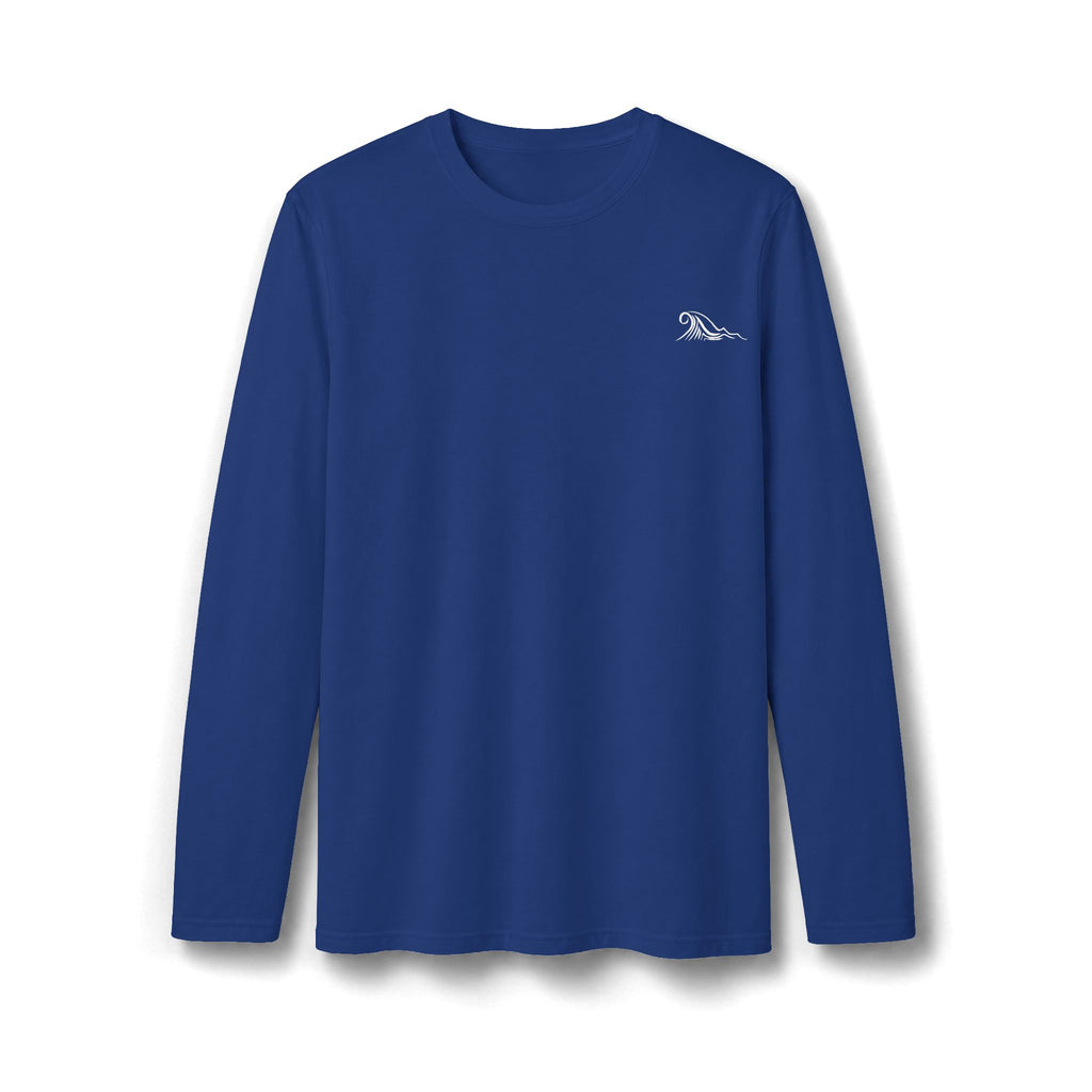 Christmas Santa Hat Anchor Long Sleeve T-Shirt