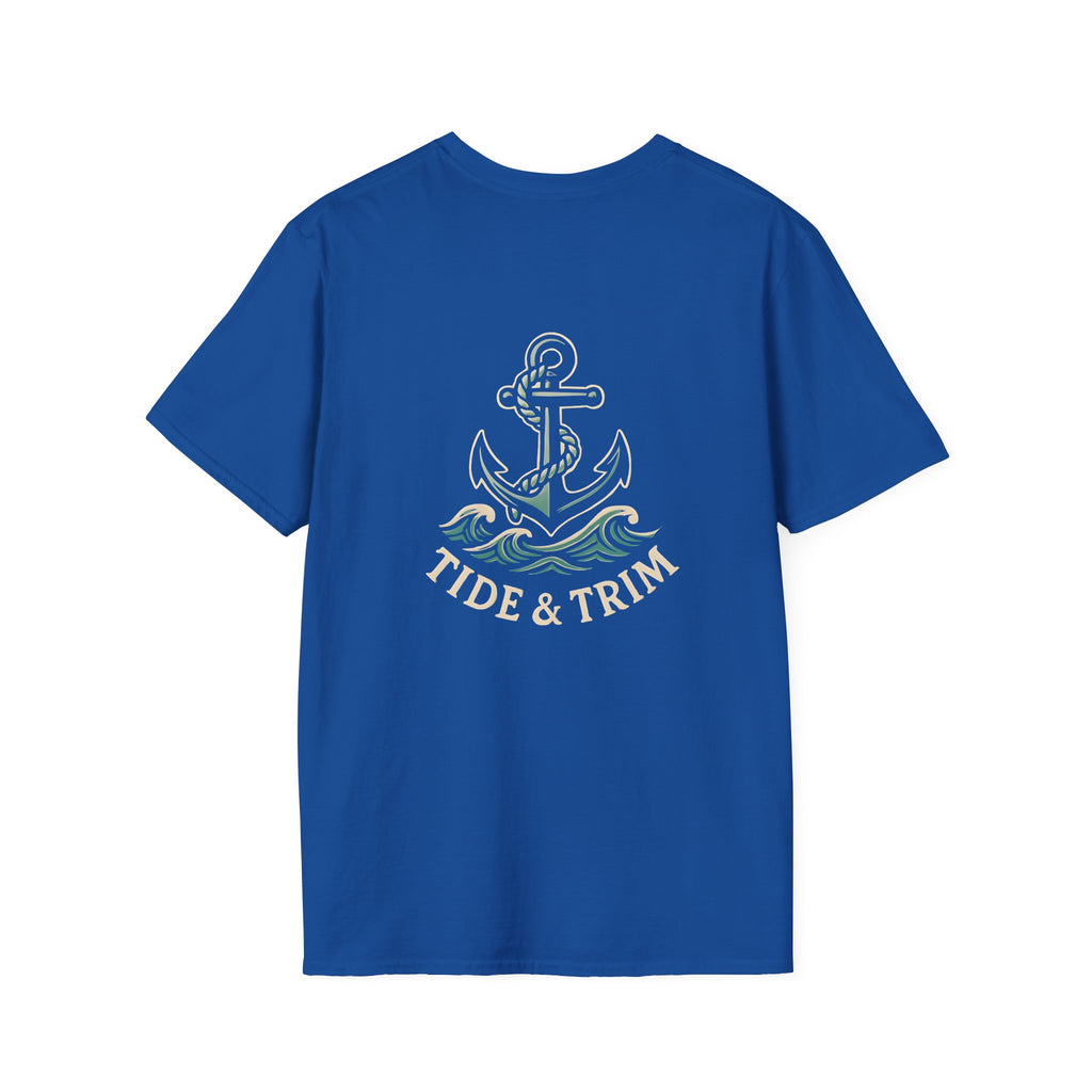 Anchor Logo T-Shirt — Tide & Trim Nautical Graphic Tee