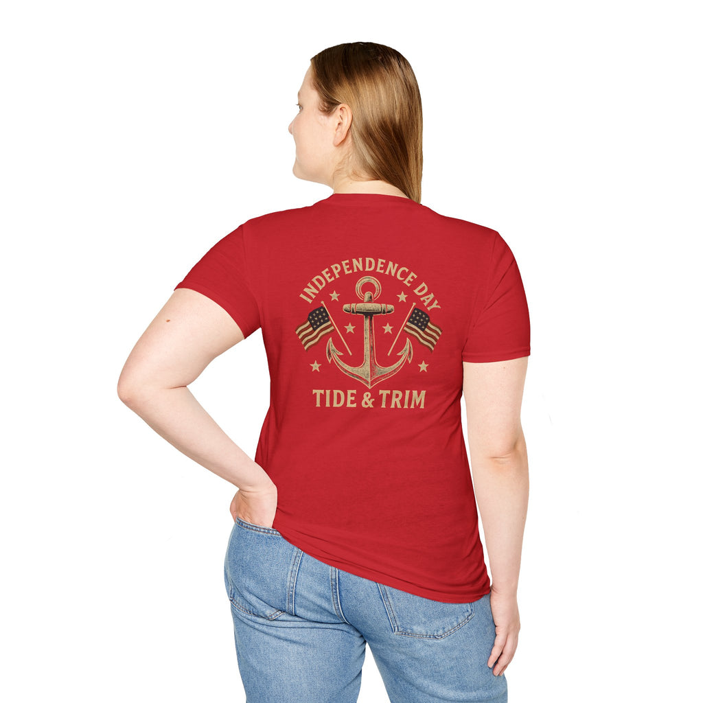 Independence Day  T-Shirt- Nautical Inspired