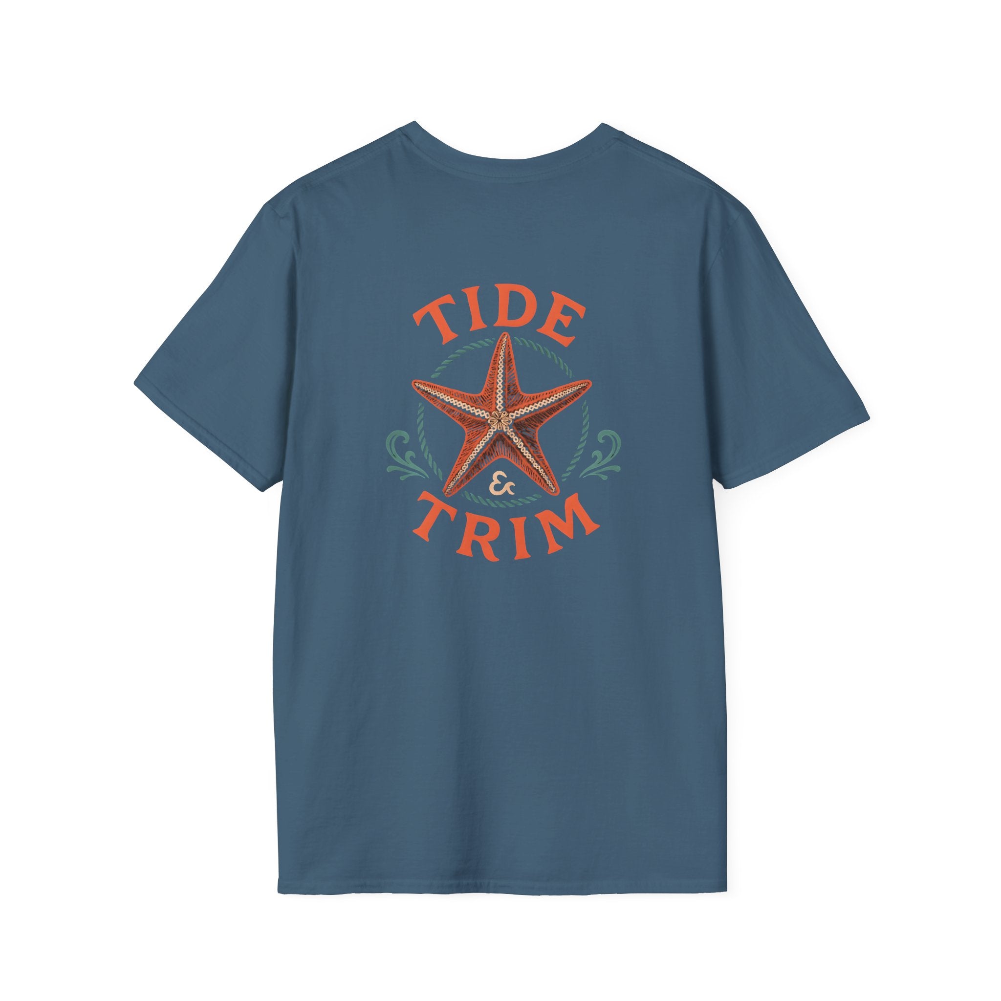 Starfish Beach Tee — Nautical Coastal Vibes T-Shirt