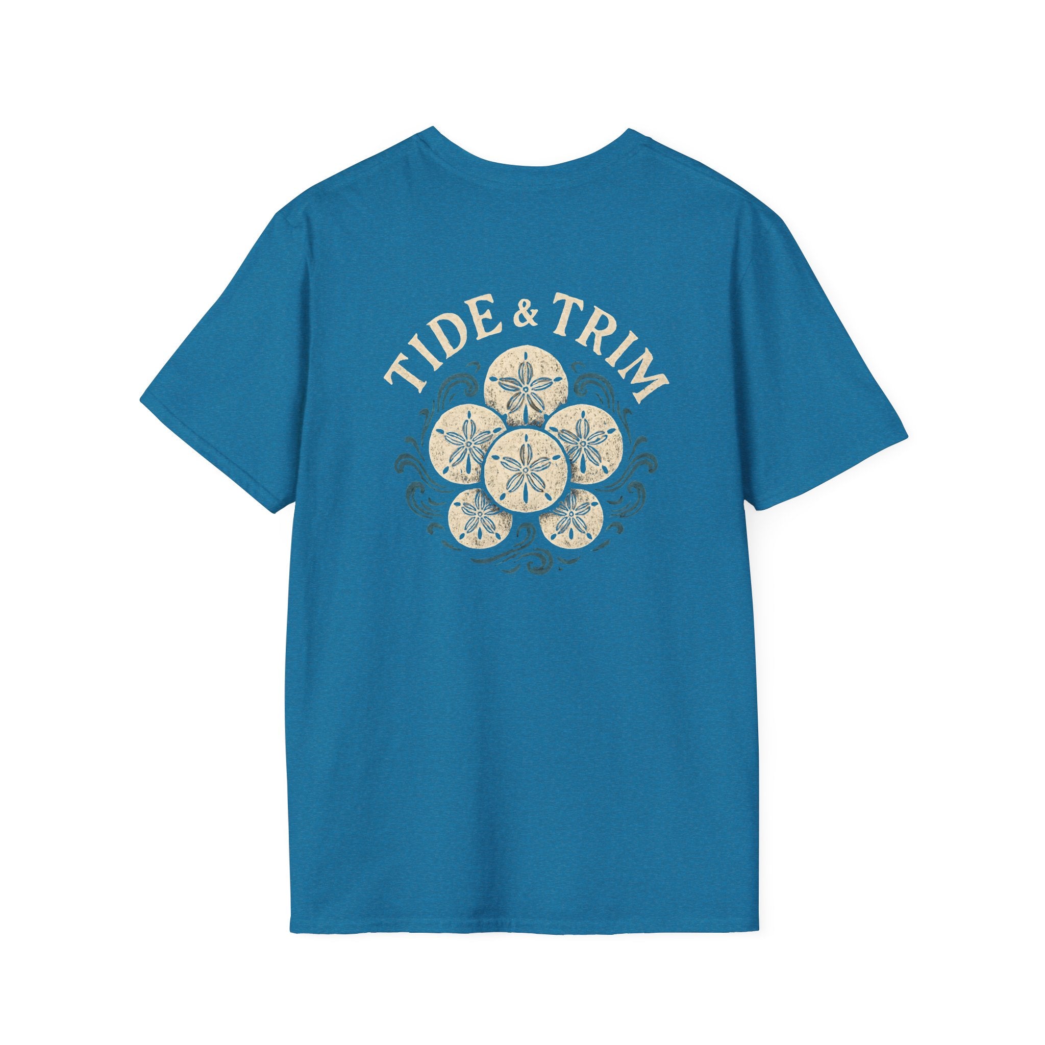 Sand Dollar Nautical Beach T-Shirt — Spring Coastal Tee