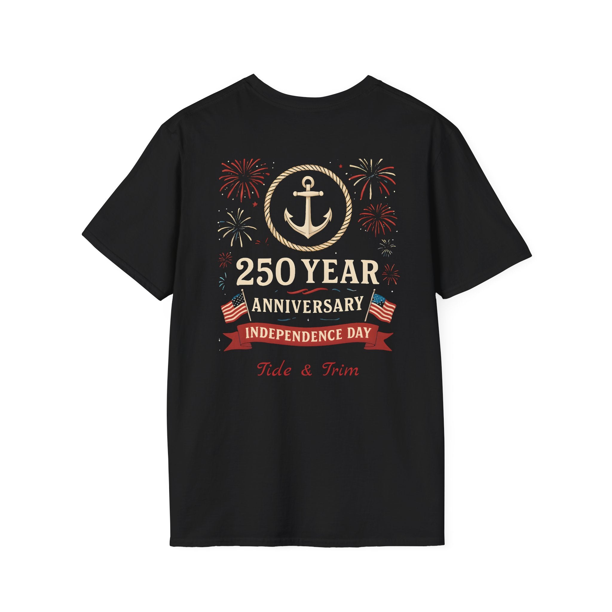 250 Year Anniversary T-Shirt — Nautical Anchor