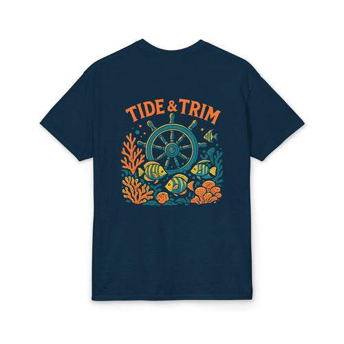 Coral Reef Nautical T-Shirt — Sea Life Graphic Tee