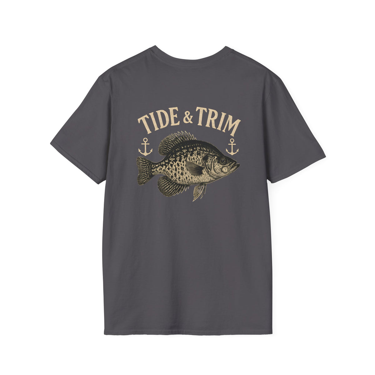 Crappie Fishing T-Shirt – Tide & Trim Sac-a-Lait  Angler