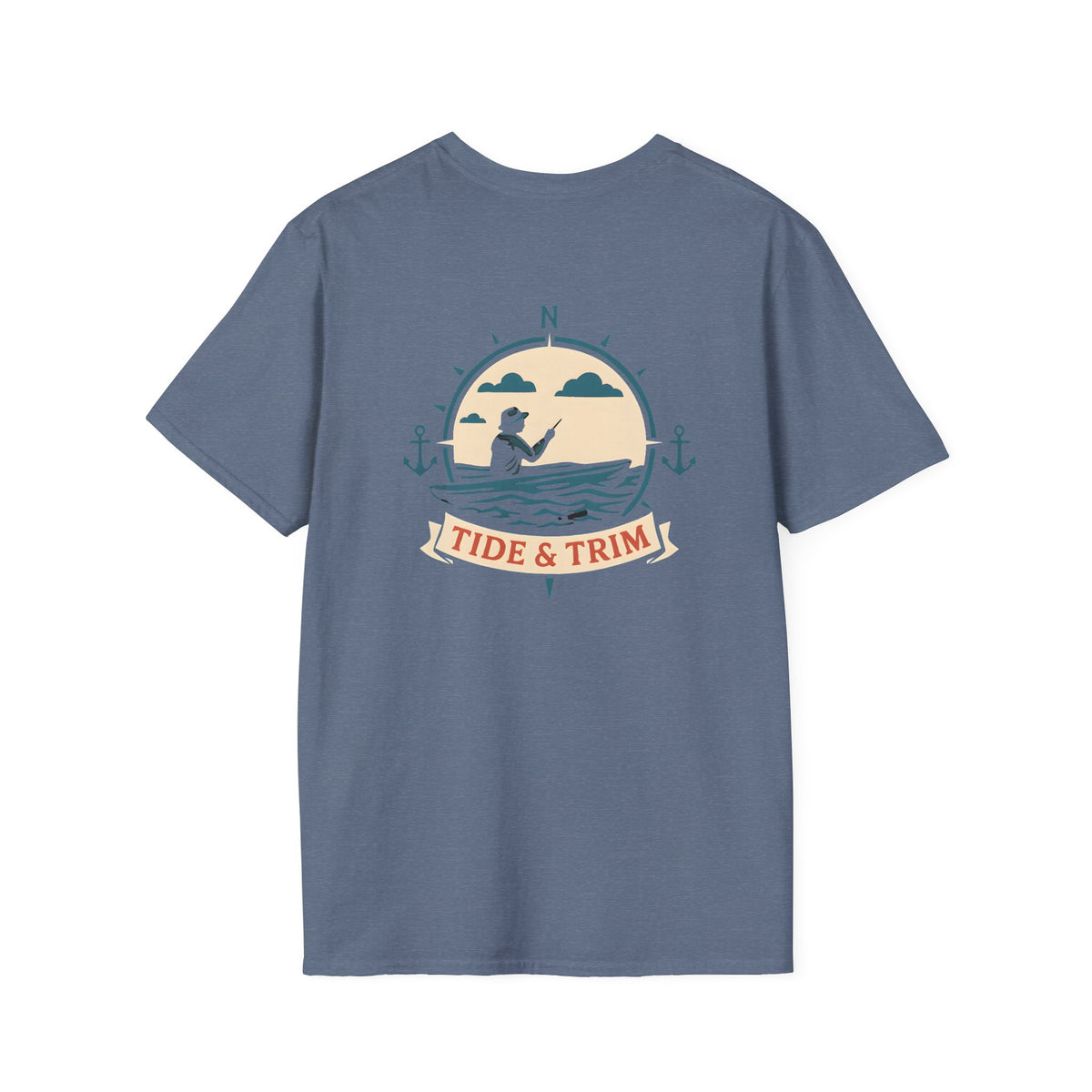 Fishing Graphic T-Shirt — Nautical Going Fishing Shirt