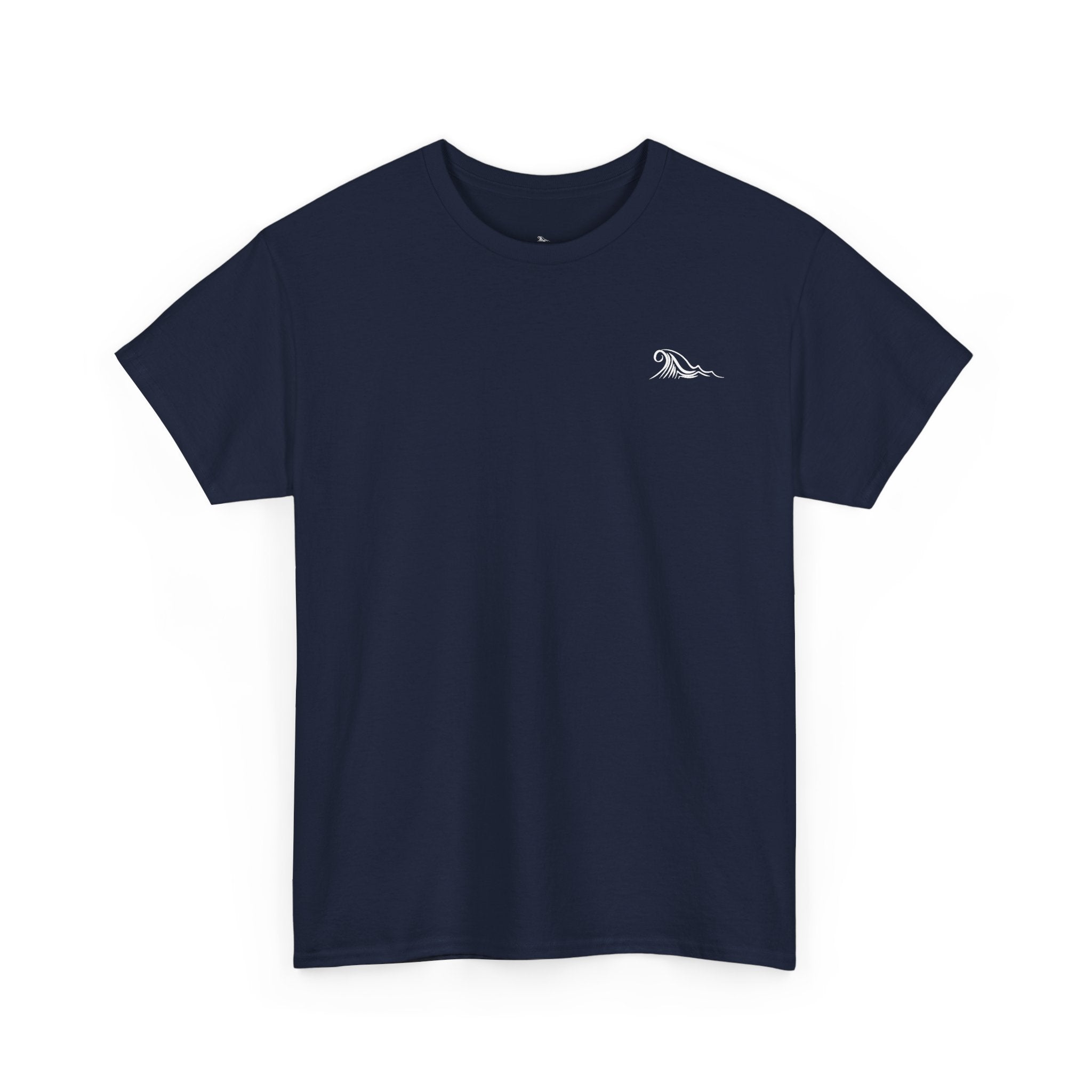 Anchor Sea Life T-Shirt — Turtle & Dolphin Nautical Graphic Tee