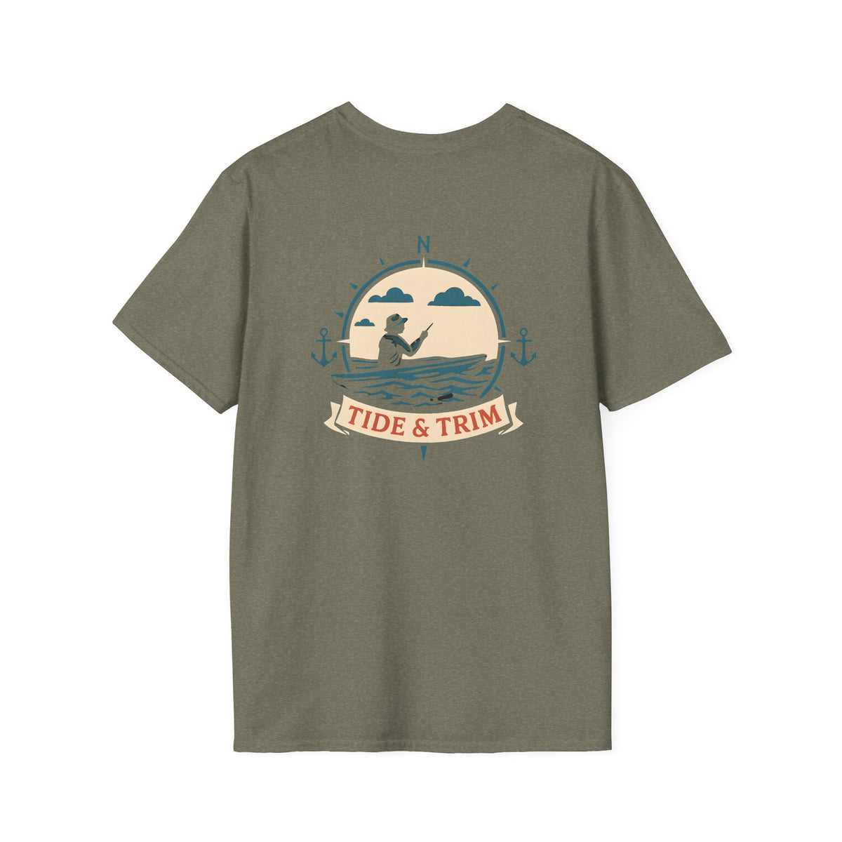 Fishing Graphic T-Shirt — Nautical Going Fishing Shirt