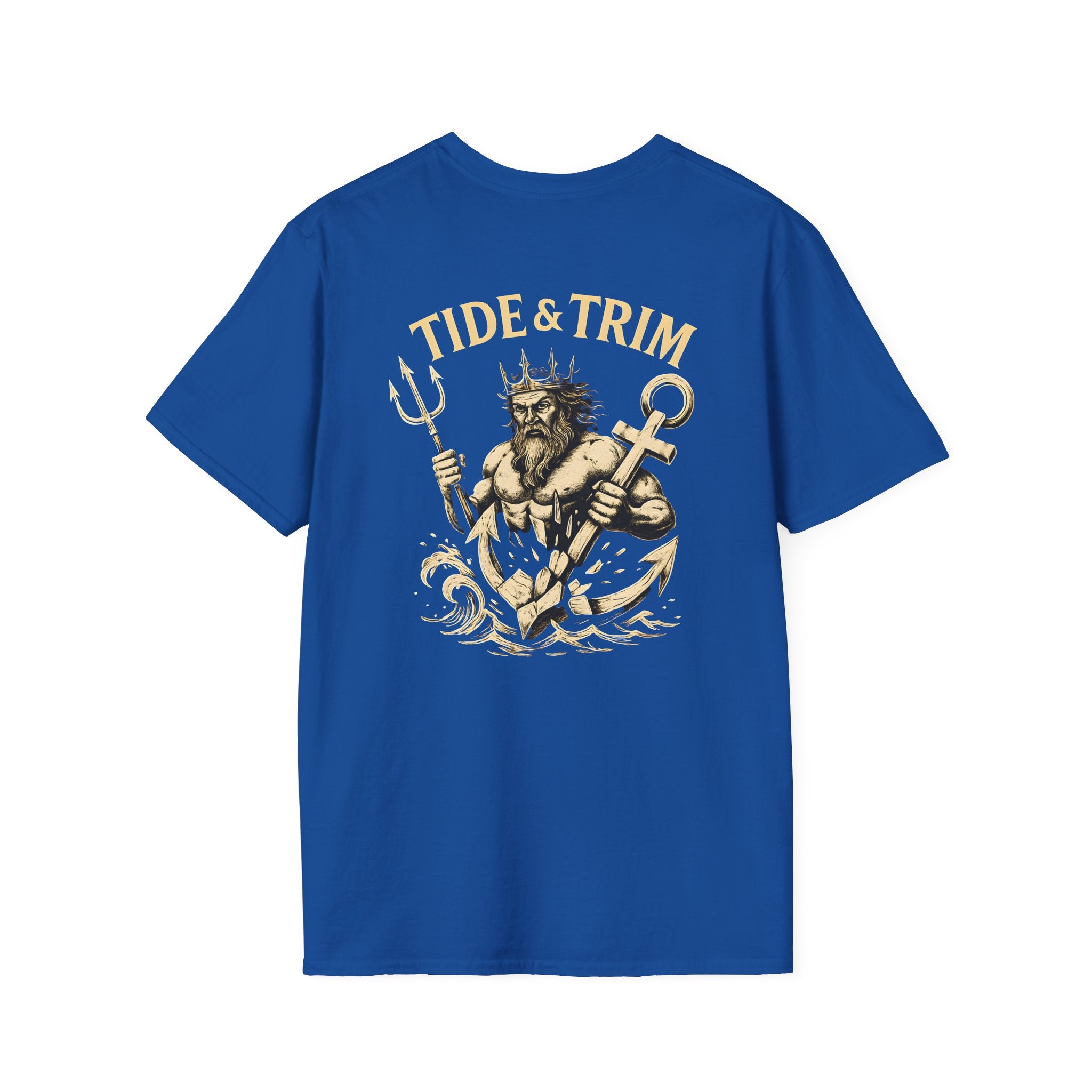 Poseidon Shattered Anchor T-Shirt - Tide & Trim