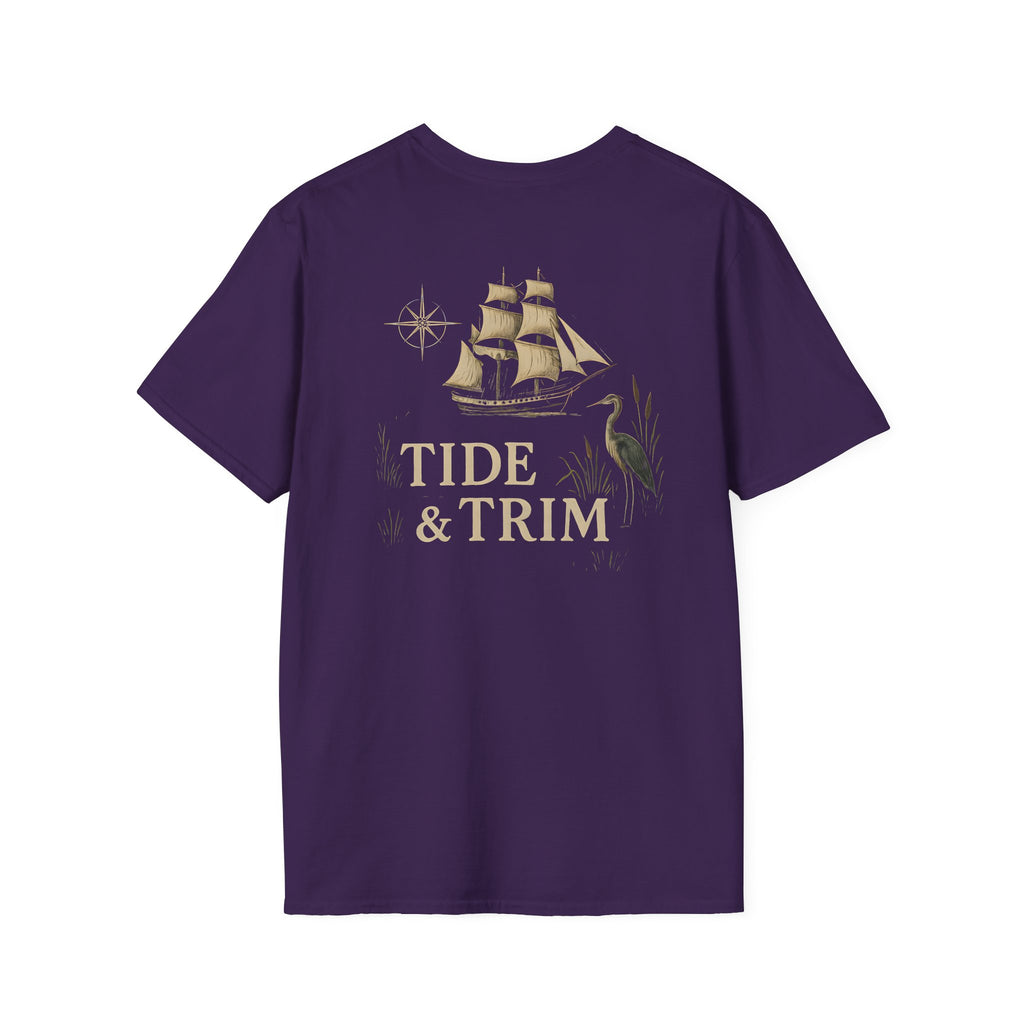 Tide & Trim Coastal Marsh Sailing T-Shirt