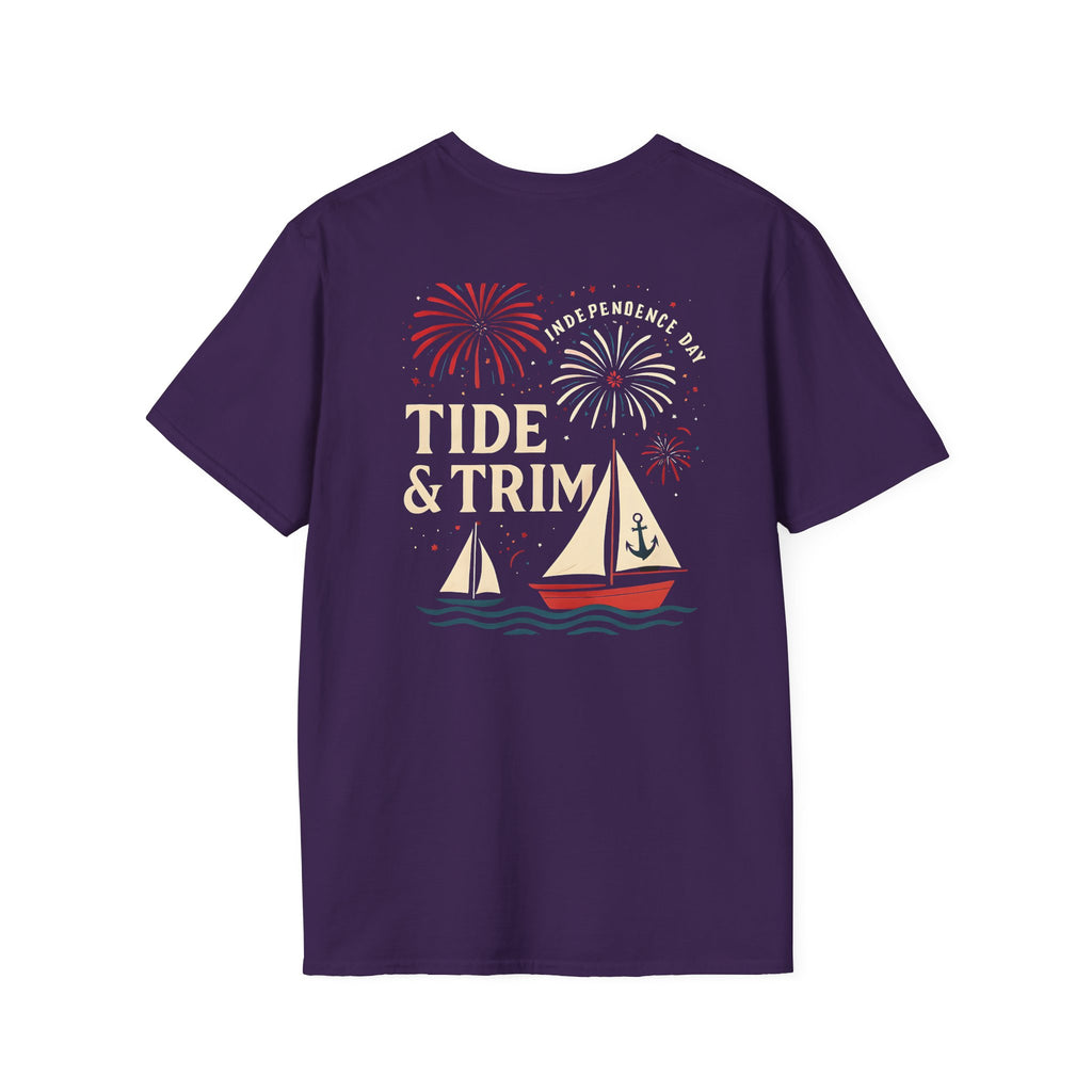 Independence Day Nautical Sailboat T-Shirt